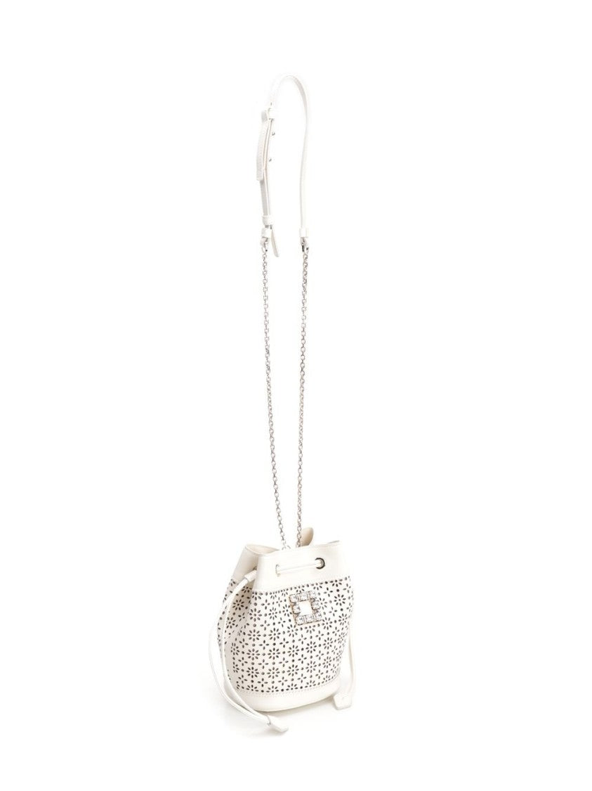 Structured Pink Bag With Smooth Finish