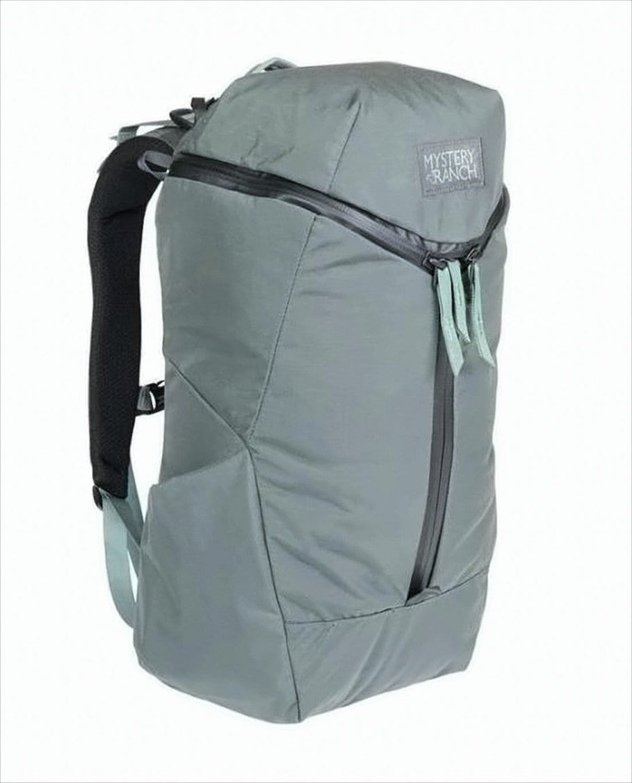 Structured Nylon Backpack with Top Flap