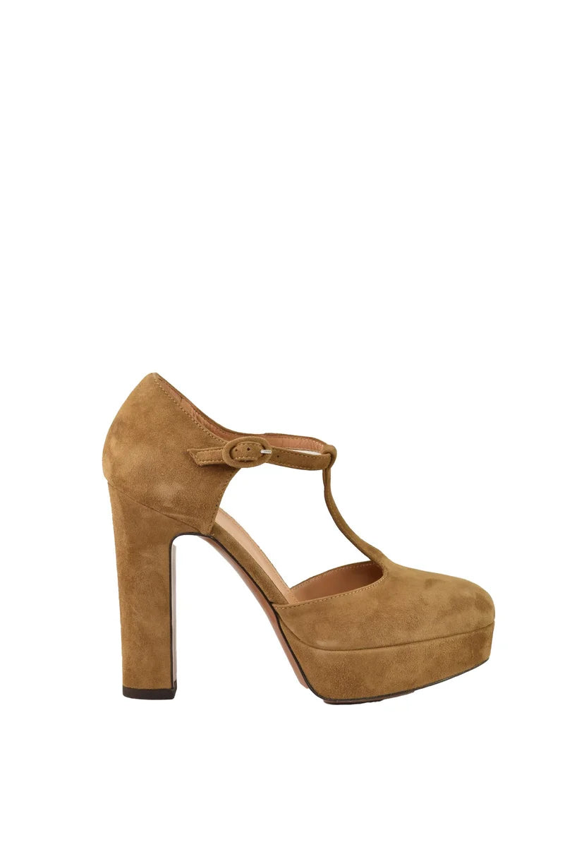 Leather Shoes - Beige