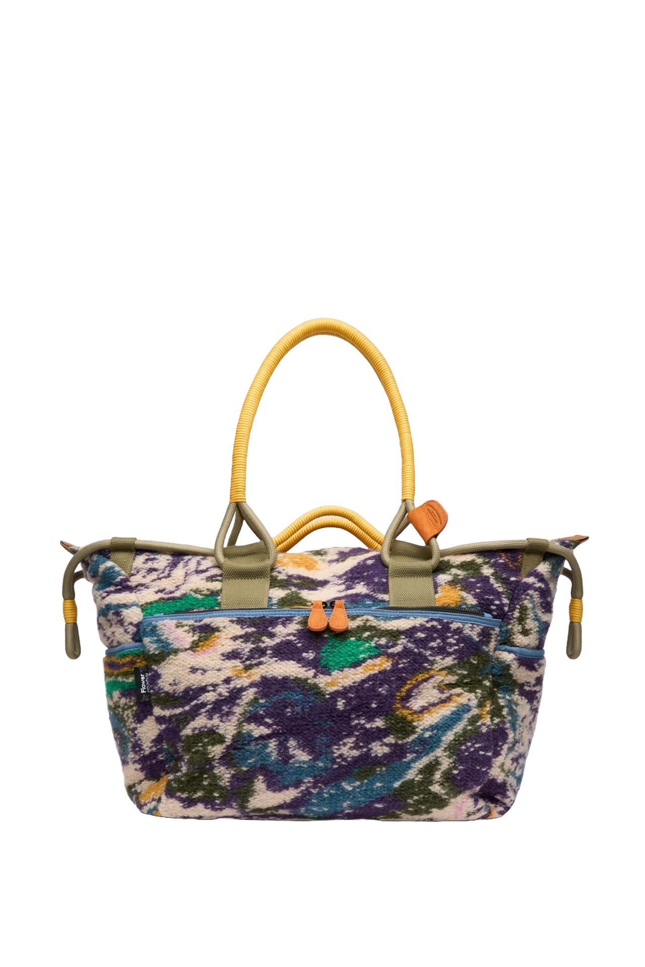 Unisex Weekend Bag With Multicolor Abstract Pattern