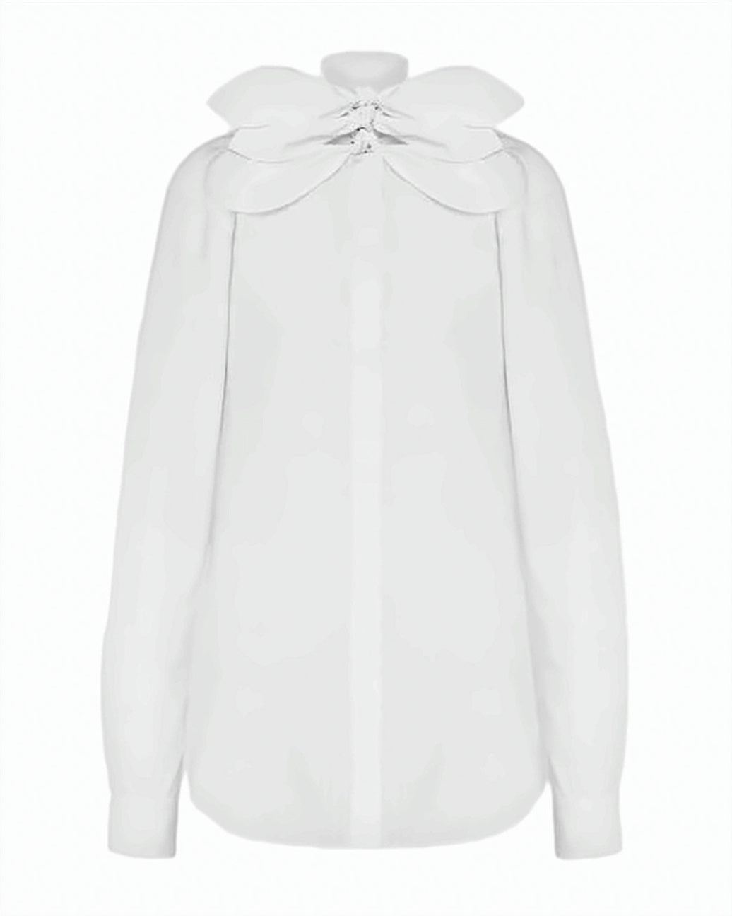 White Long-Sleeved Shirt