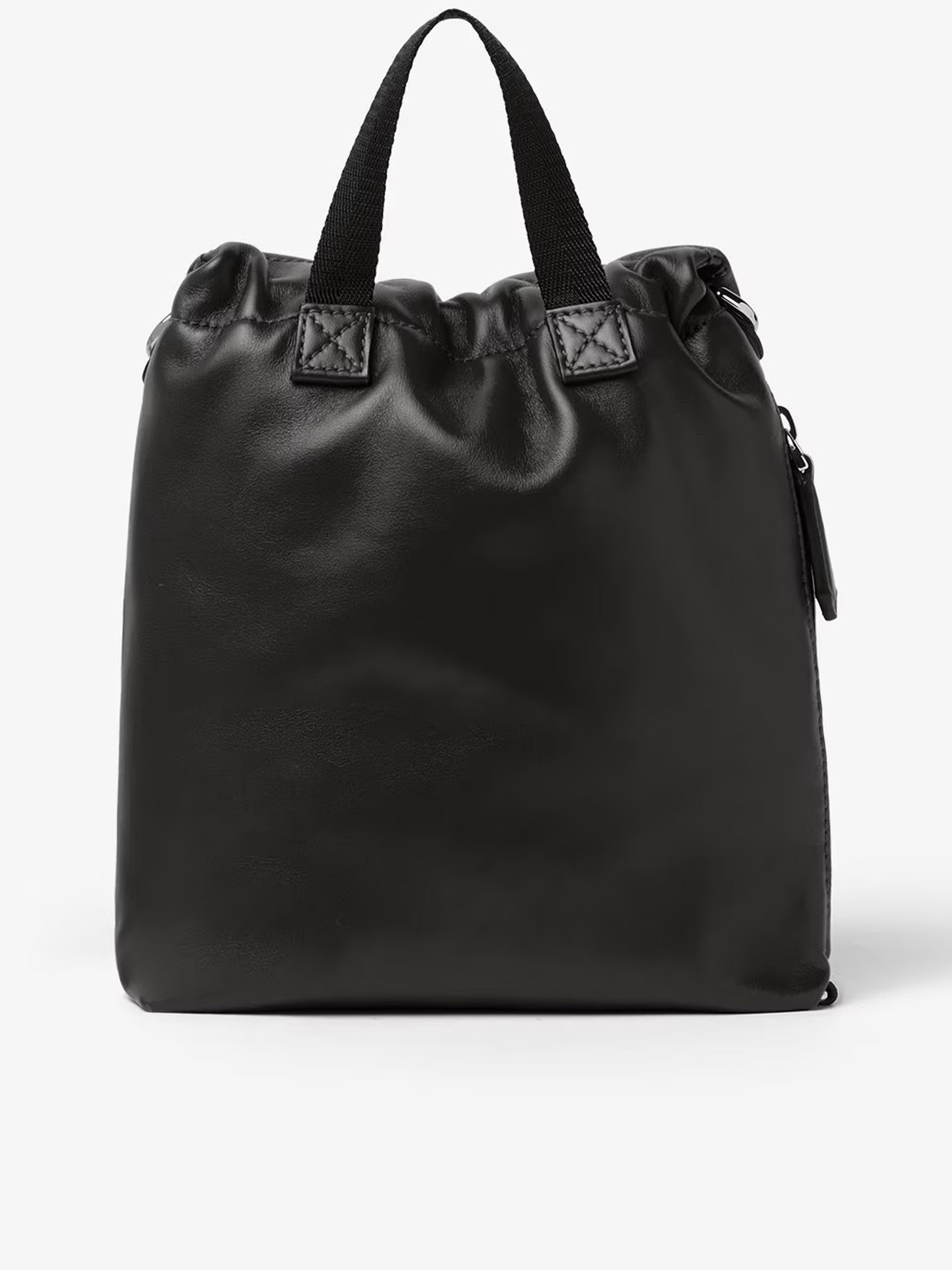 Baguette Crossbody Vit Malib Smooth Leather Bag