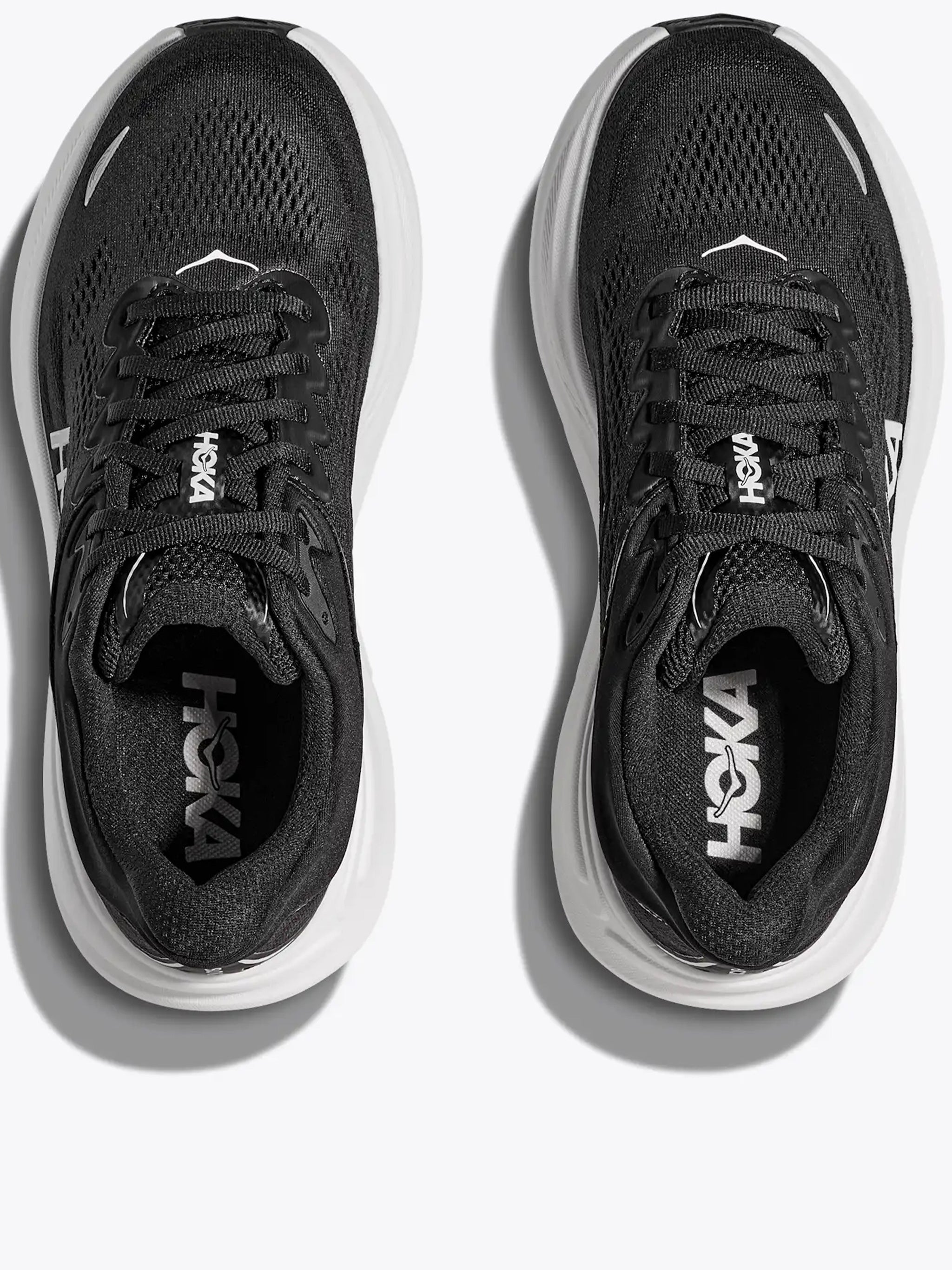 Black Bondi 9 Cushioned Mesh Sneakers