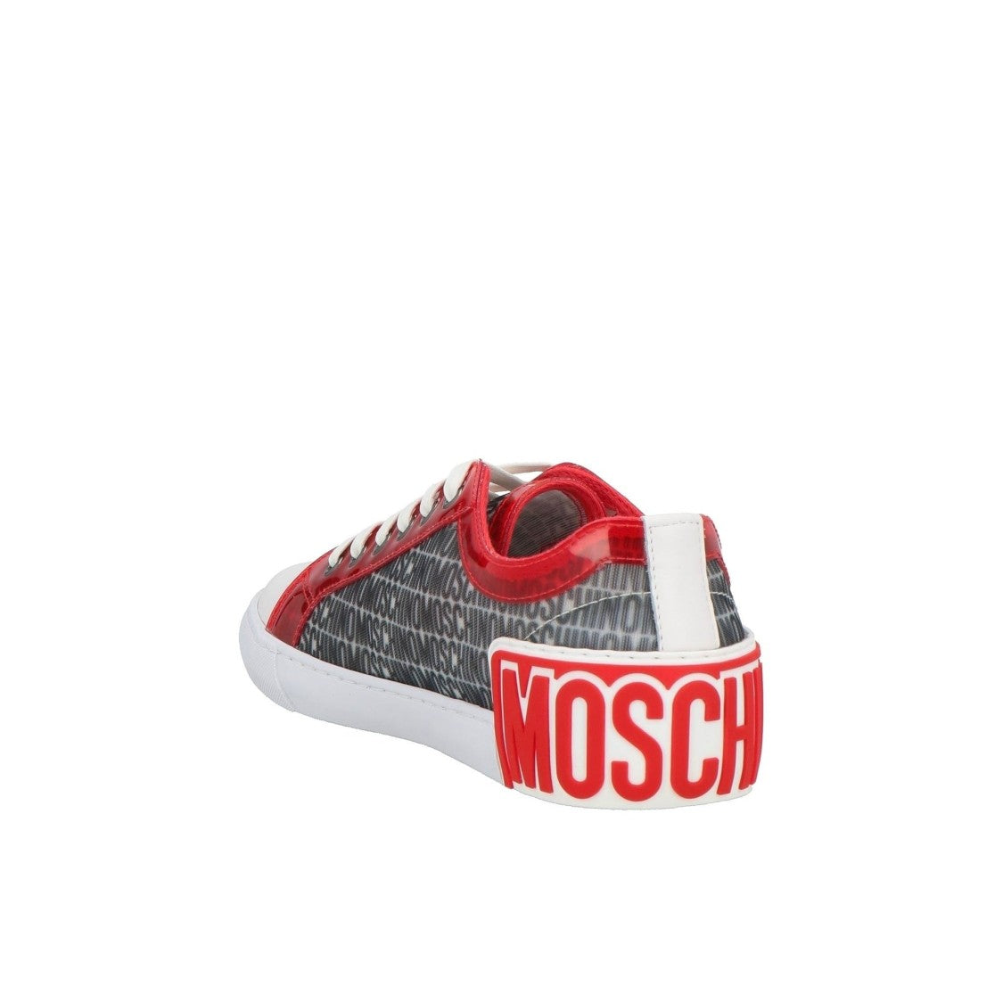 Low Top Sneakers with Logo Pattern