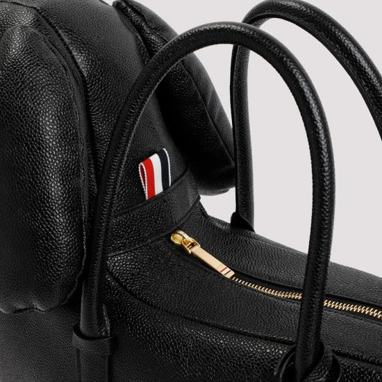 Dachshund-Shaped Calf Leather Tote Bag