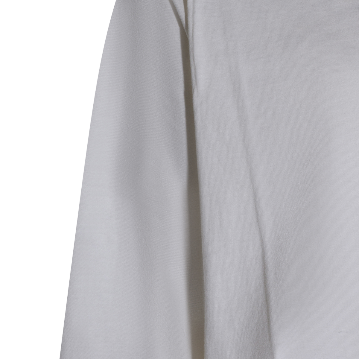 Oversized White T-Shirt With Seamless Design