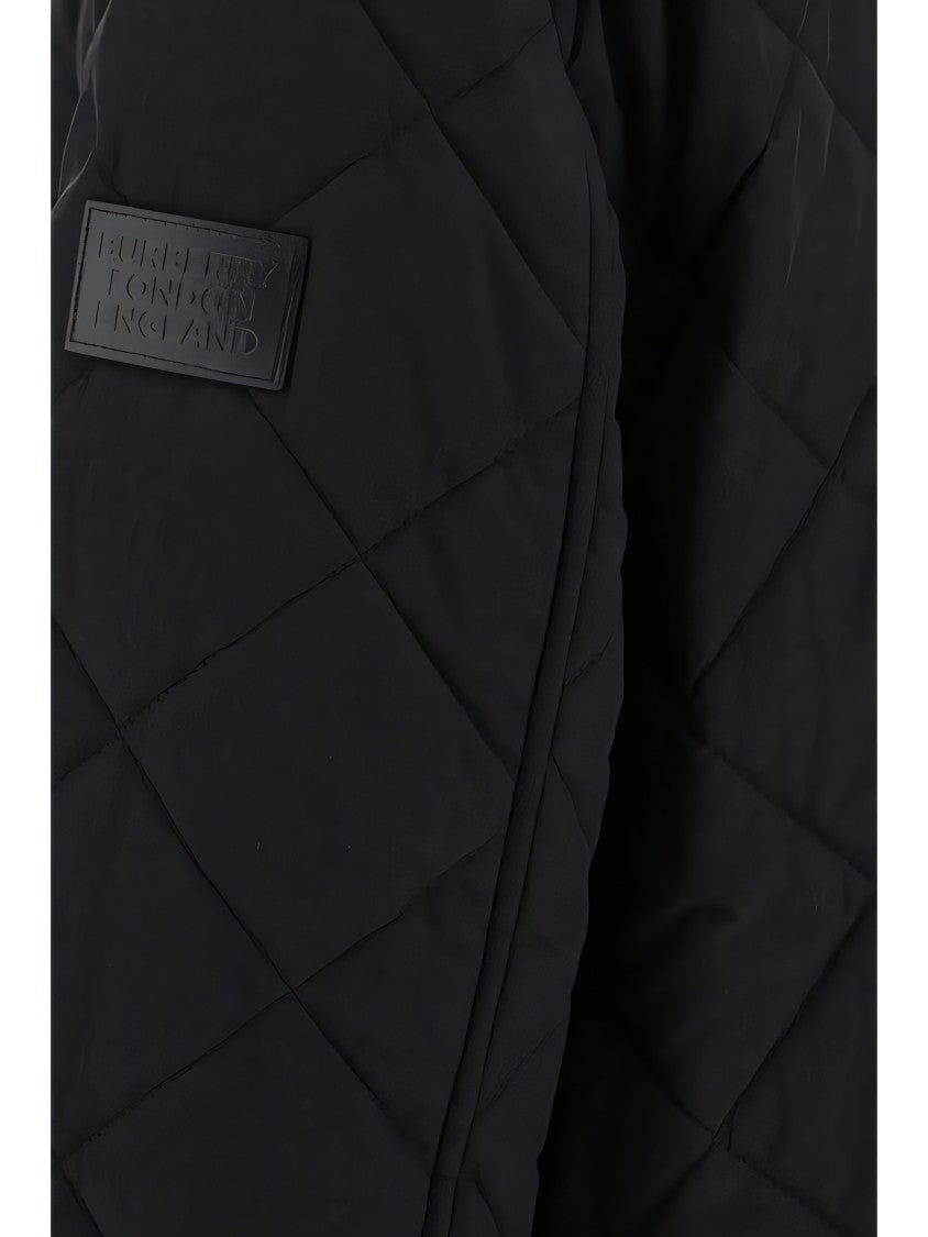 Diamond-Quilted Padded Jacket