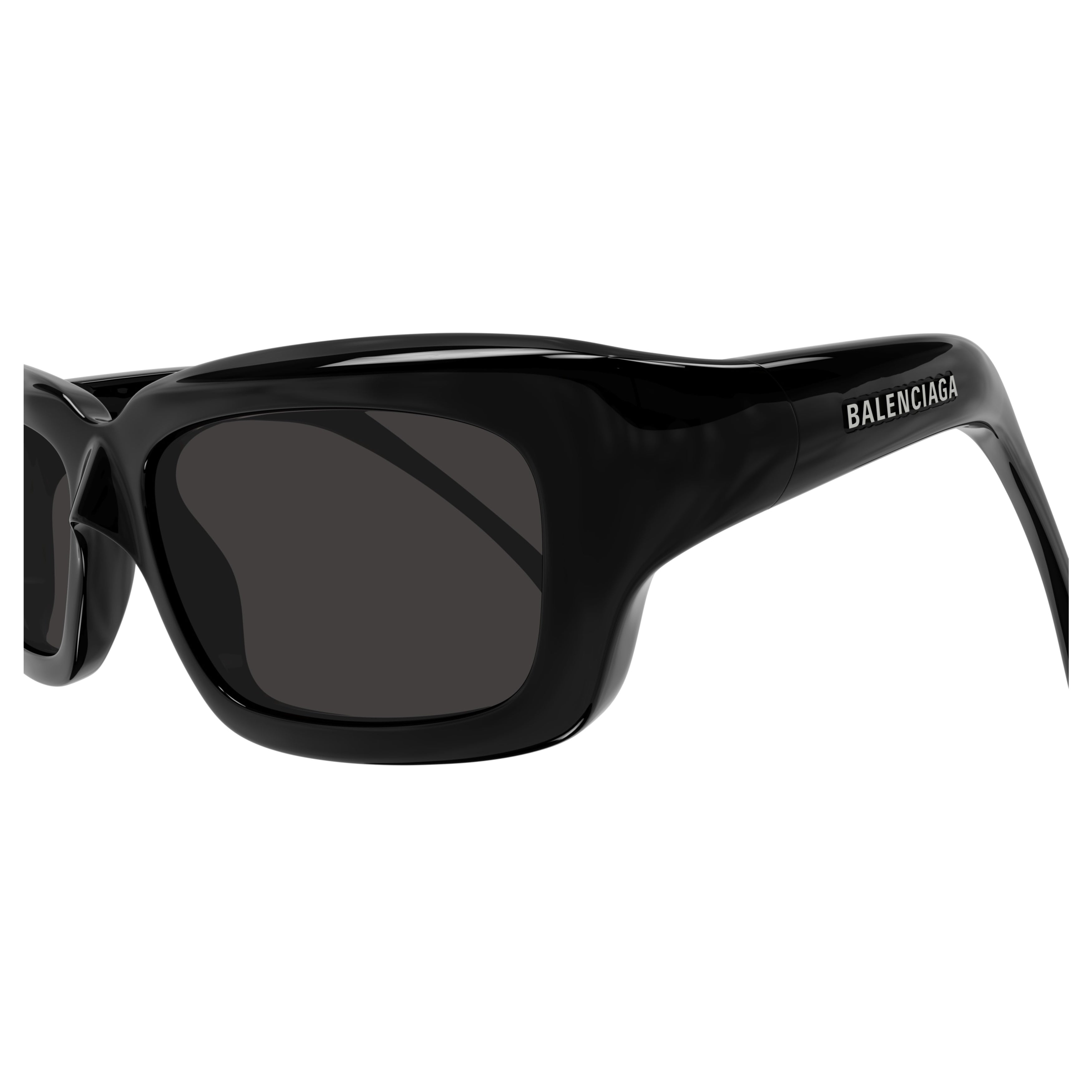 Bb0385s Bold Rectangular Sunglasses