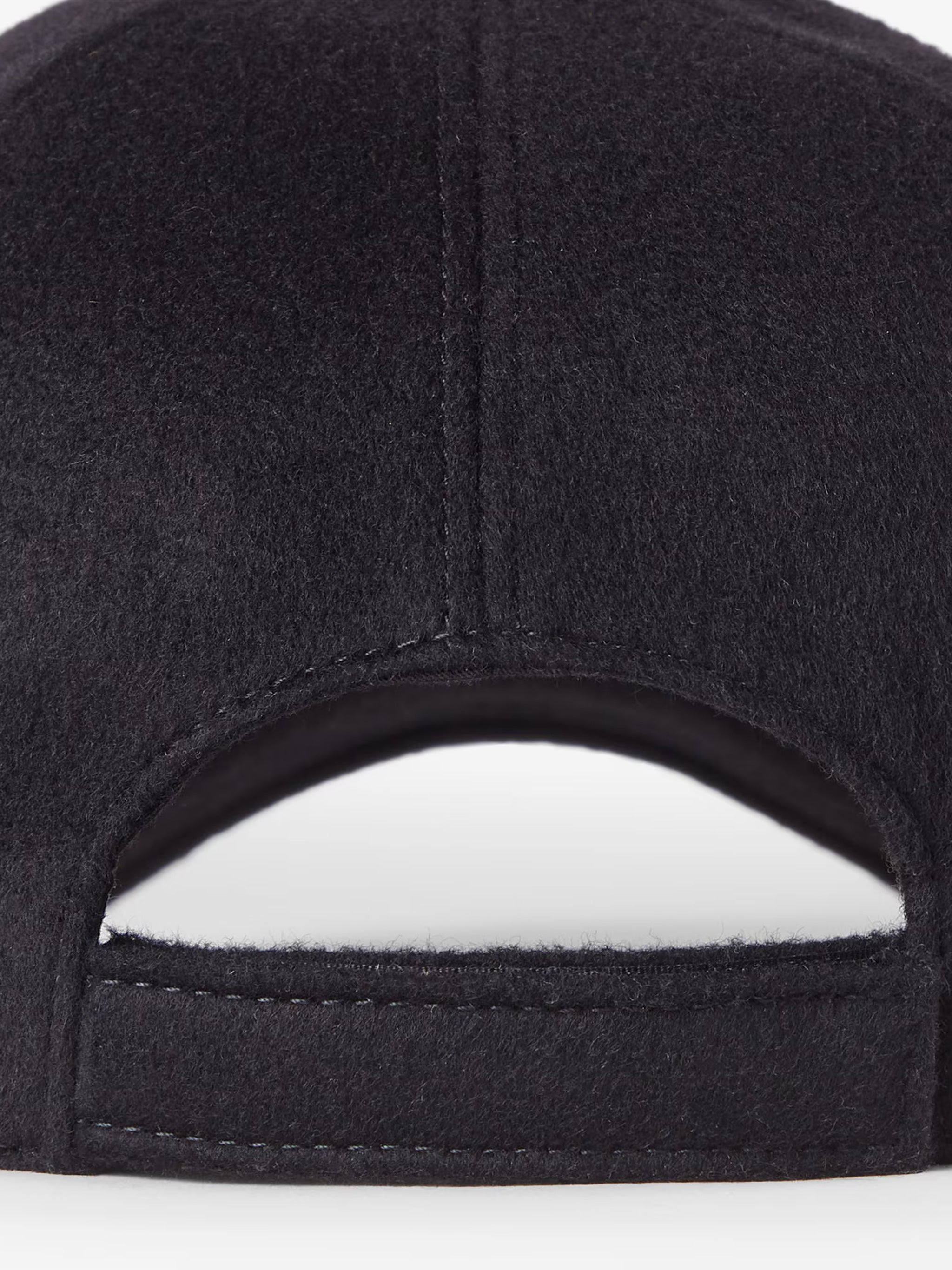 Baseball FF Structured Black Embroidered Cap