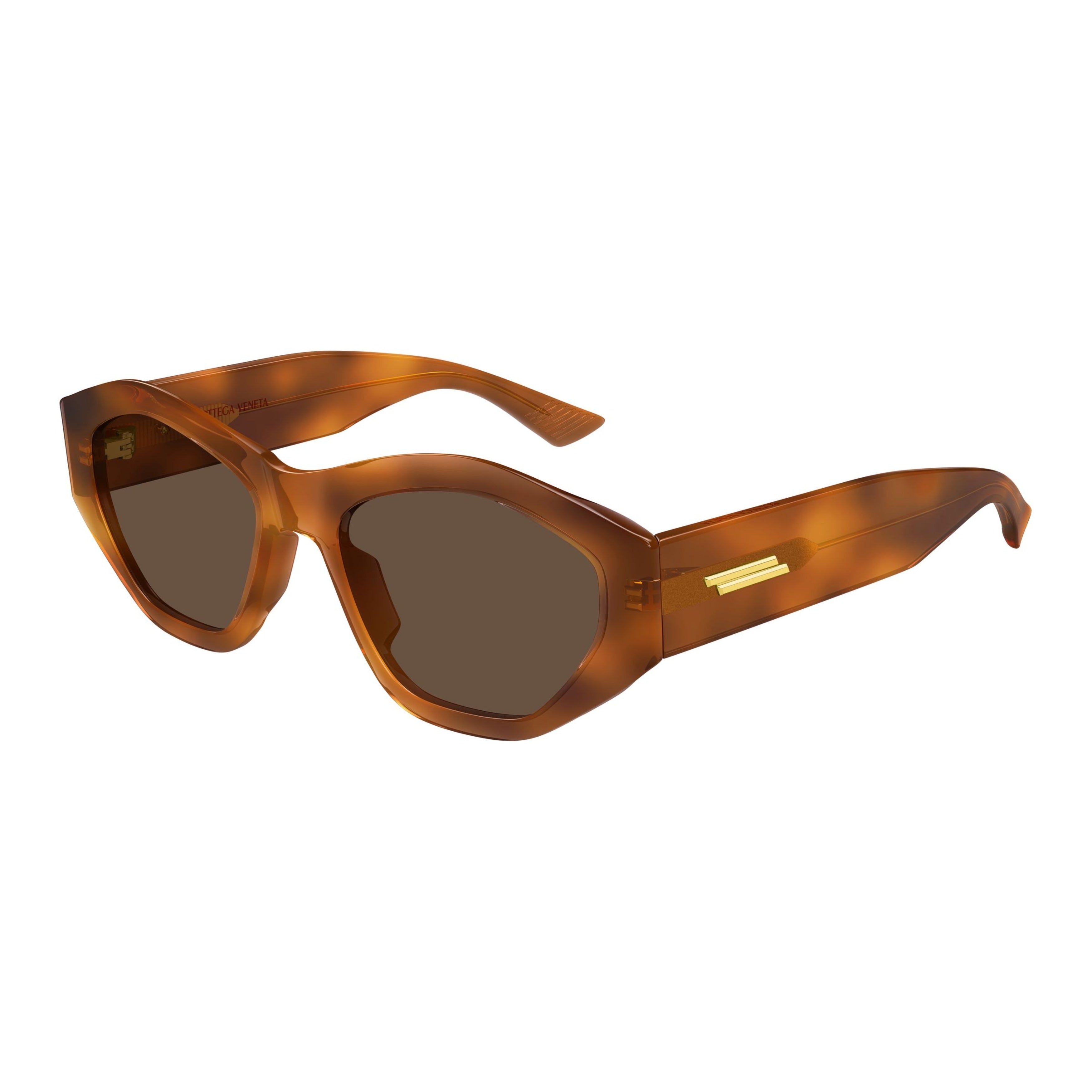 Bv1408s Angular Tortoiseshell Sunglasses
