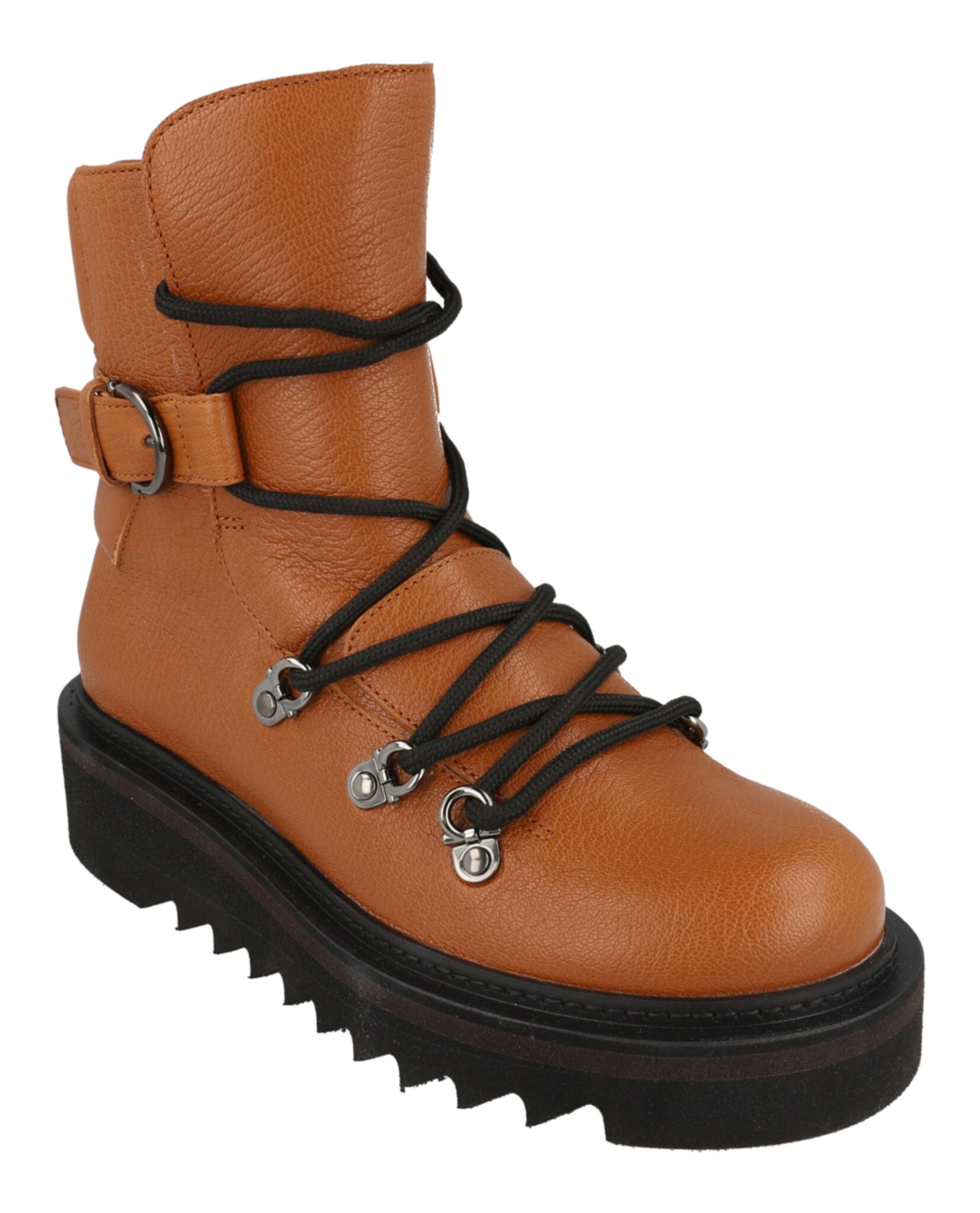 Elimo Lace-Up Leather Boots