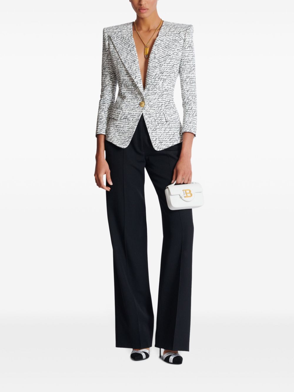 Tailored White Jacket