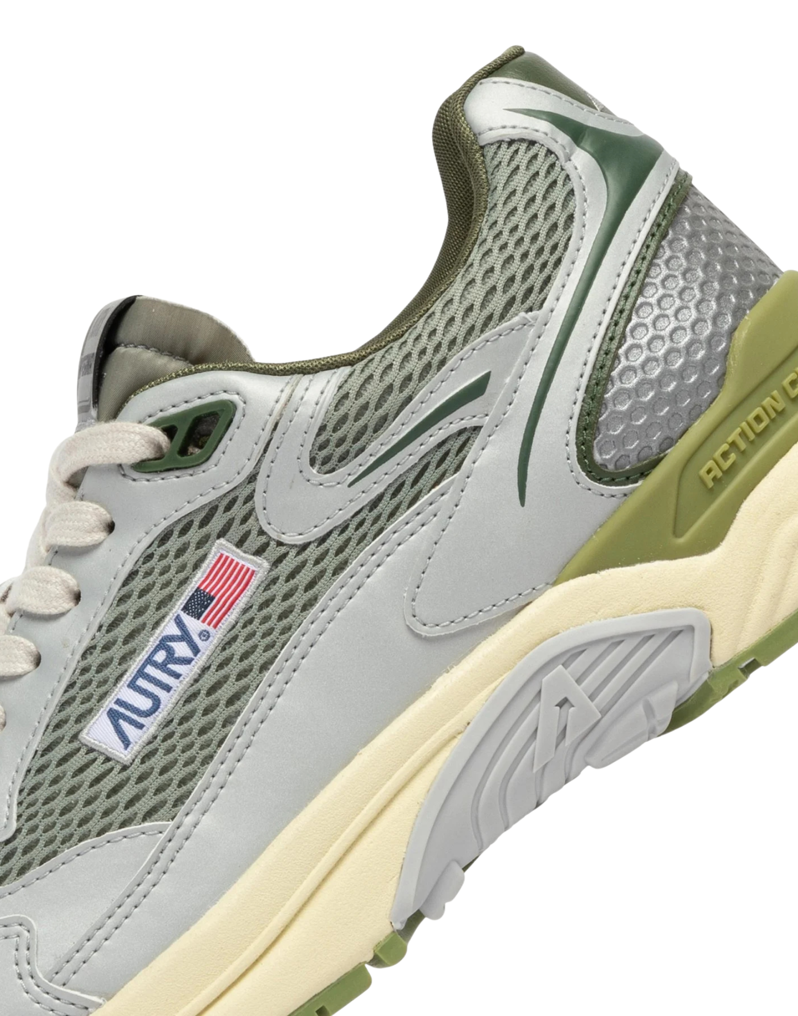 Hyperway Men’s Silver/Sea Grass Sneakers