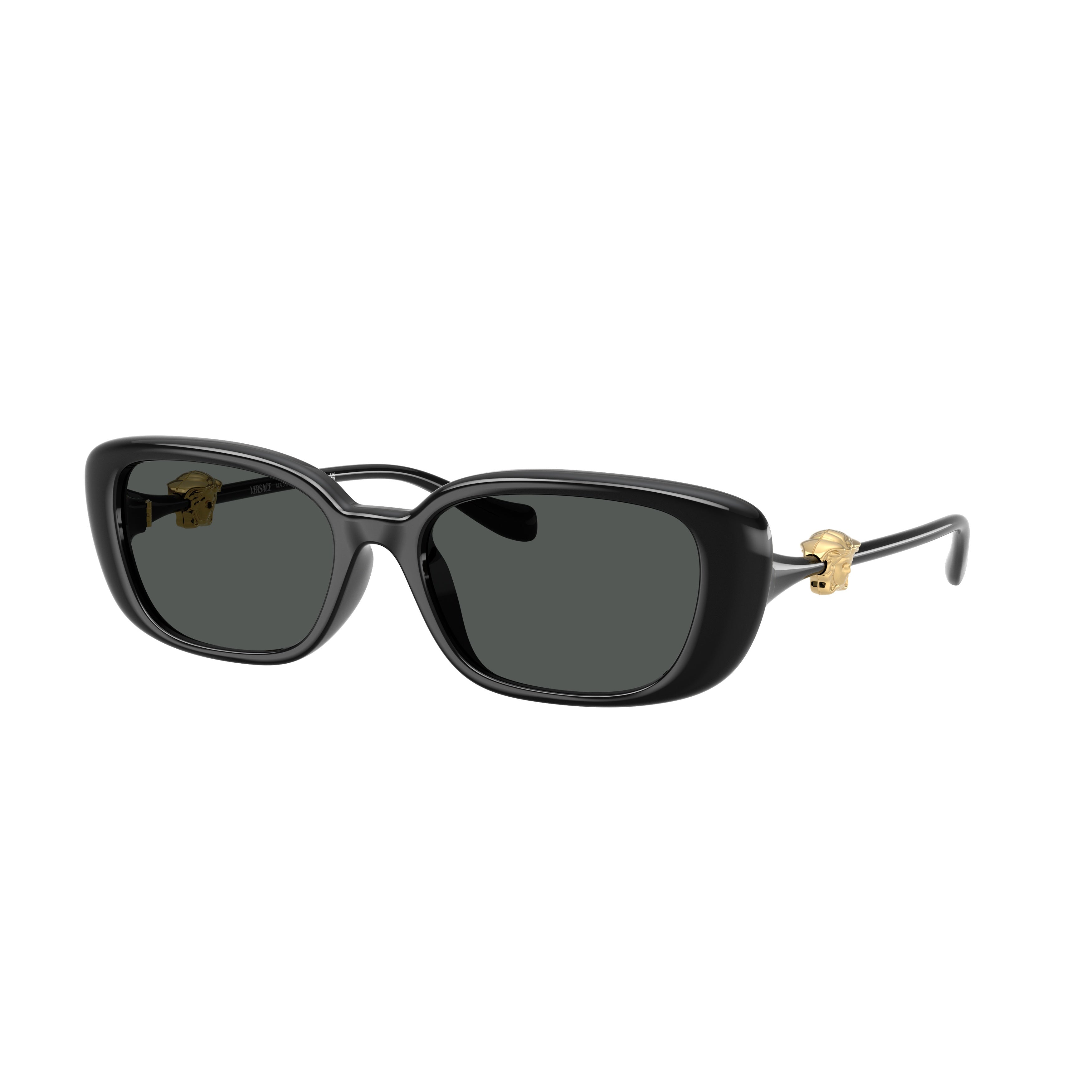 0ve4504d Rectangular Black Sunglasses
