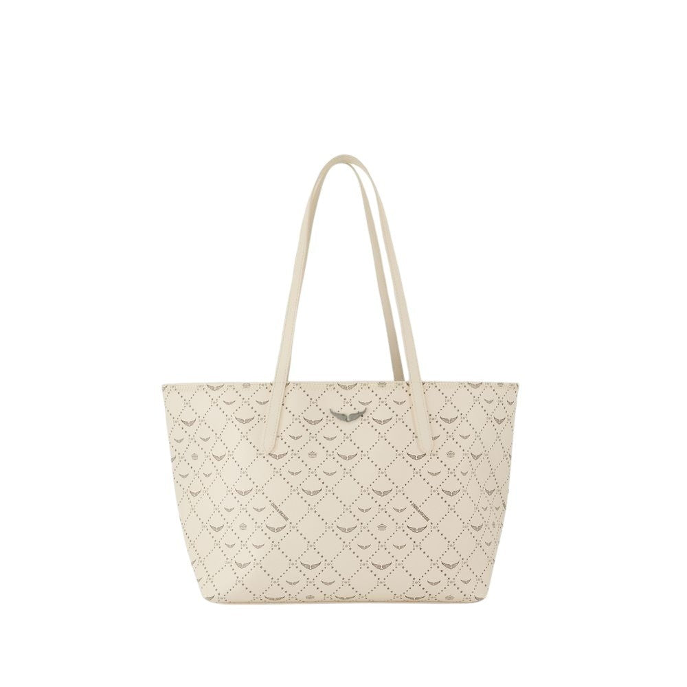 Z Shopper Monogram Shopper Bag - Synthetic - White