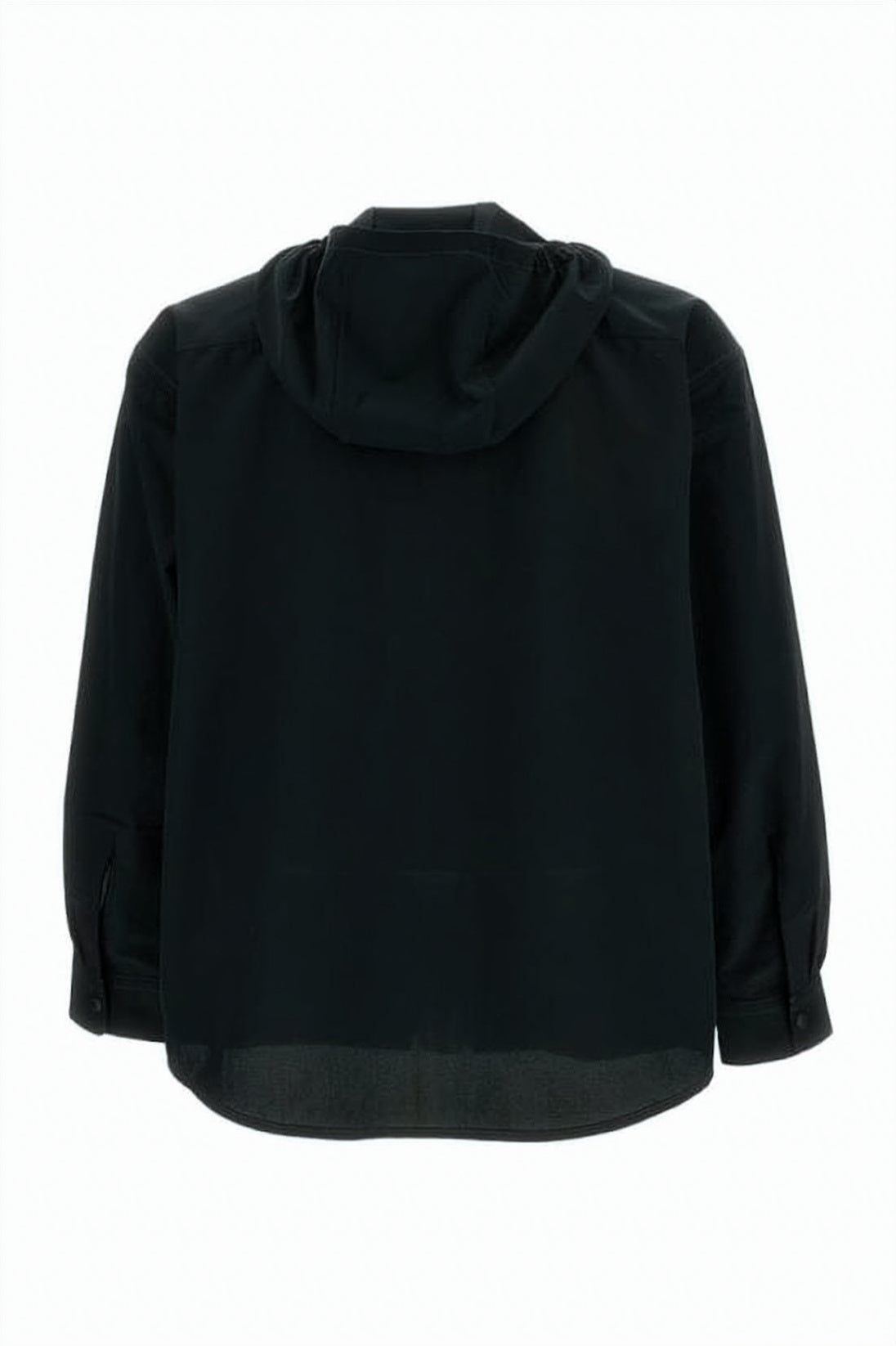 Black Lightweight Hooded Functional Shirt