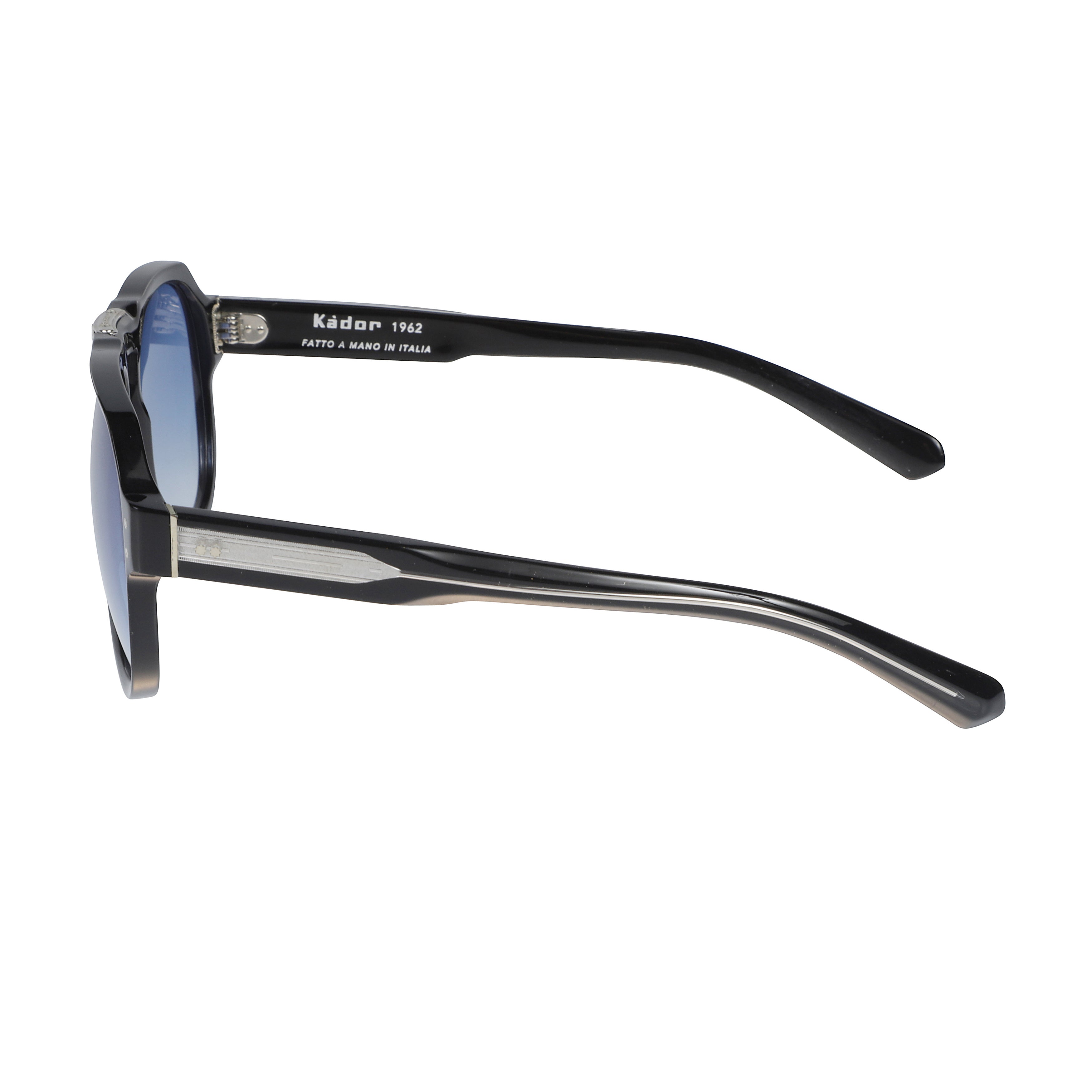 Pilot Flag/N Classic Pilot Sunglasses with Gradient Blue Lenses