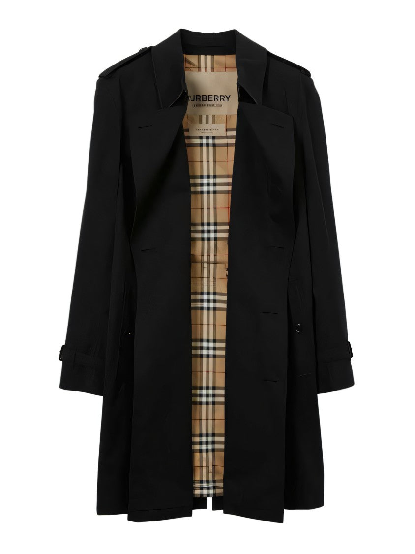 Classic Double-Breasted Trench Coat