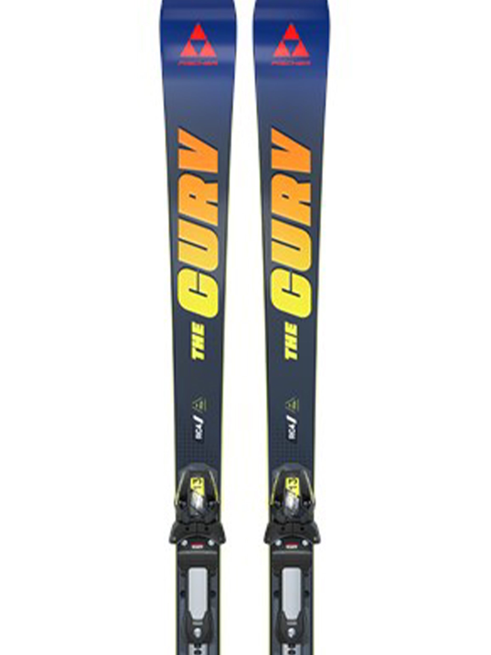 The Curve M-Plate Blue/Red Gradient Skis