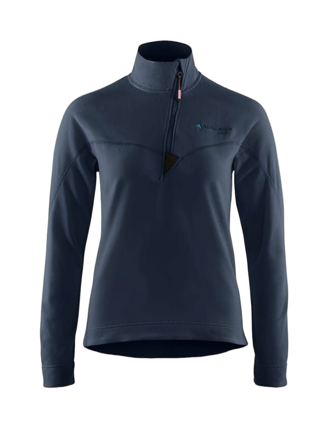 Quarter-Zip High Collar Jacket with Structured Silhouette