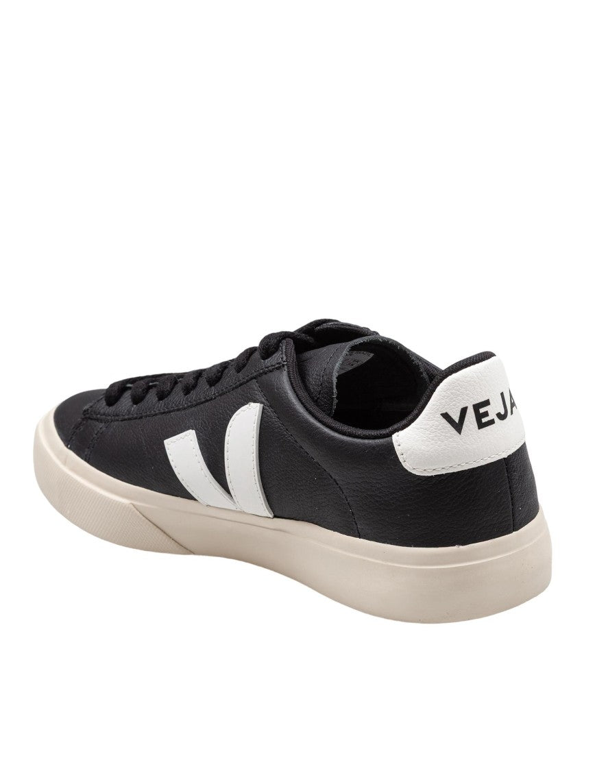 Campo In Black And White Leather
