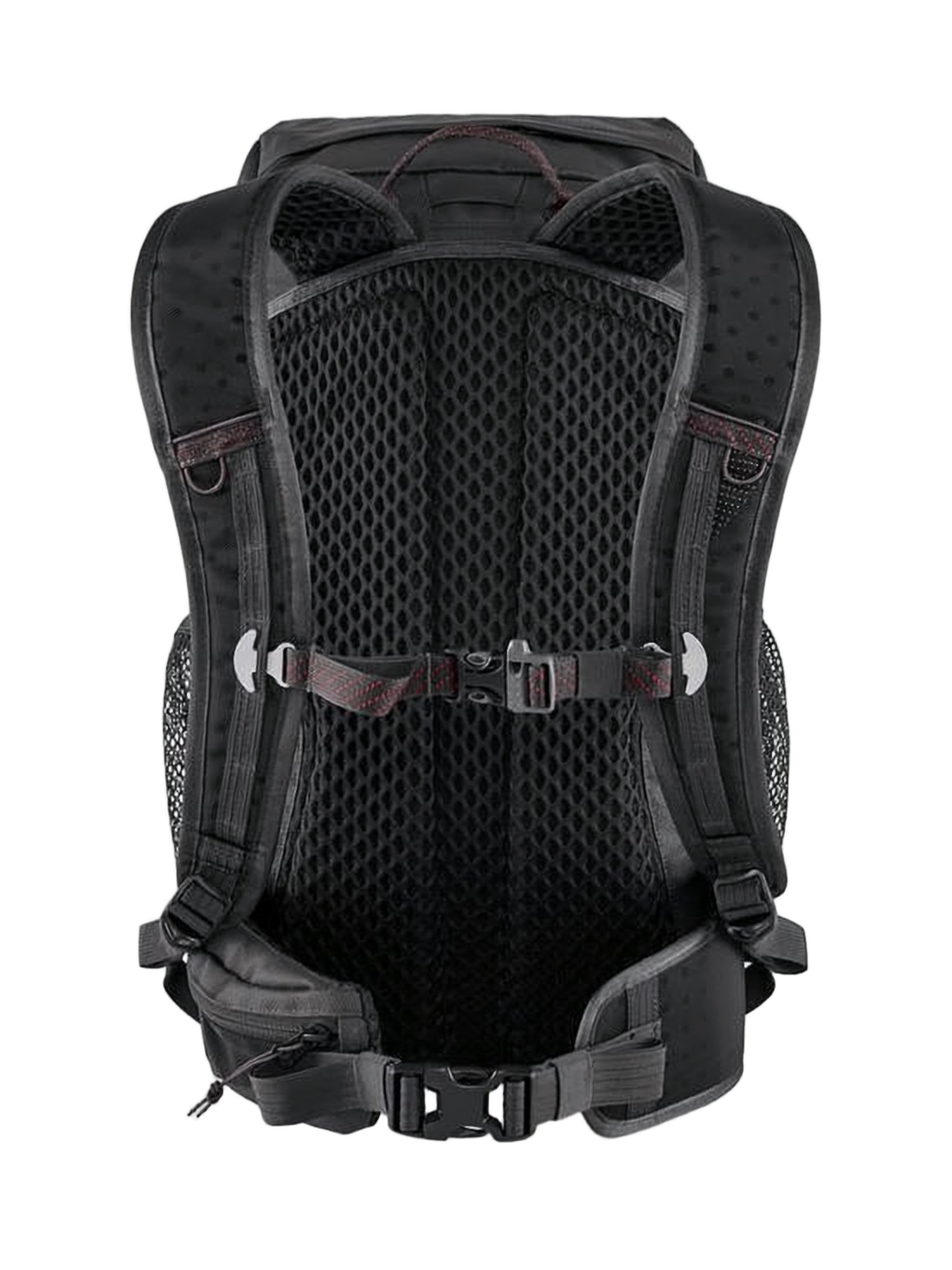 Functional Black Klattermusen Backpack With Padded Support