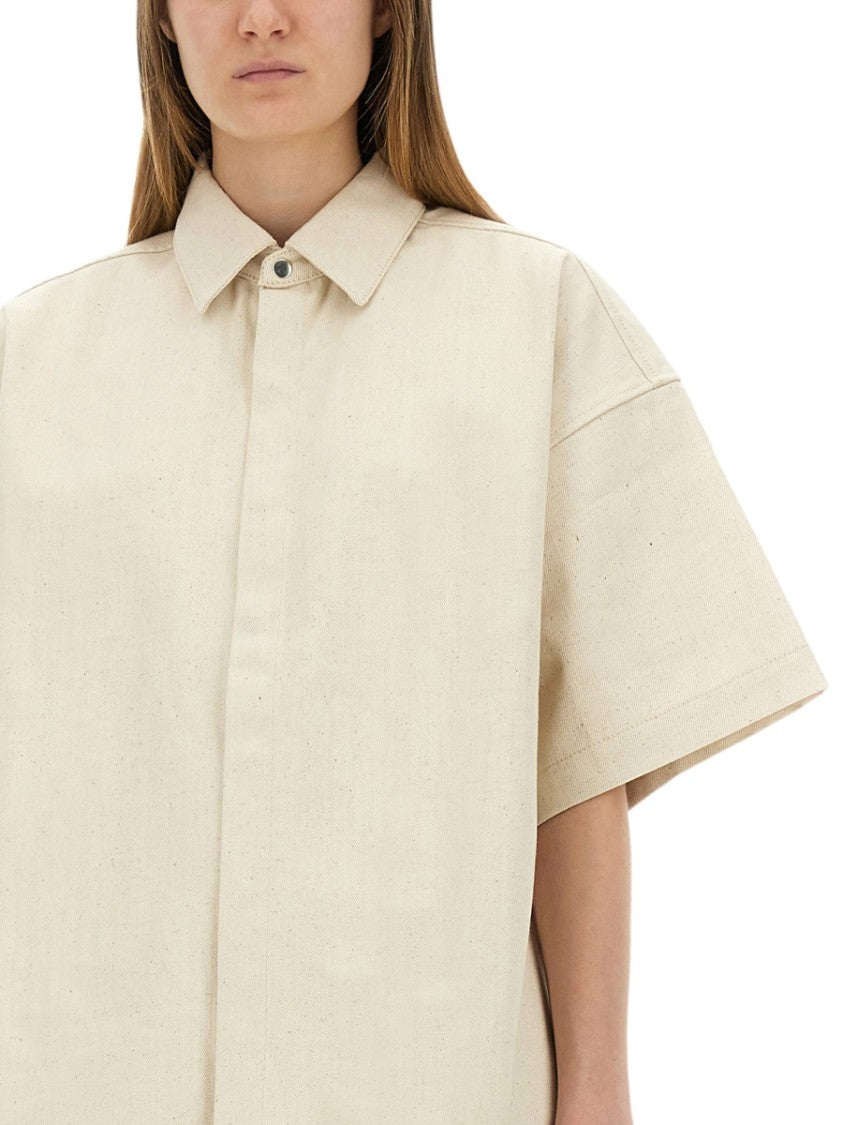 Oversized Heavy Cotton Shirt