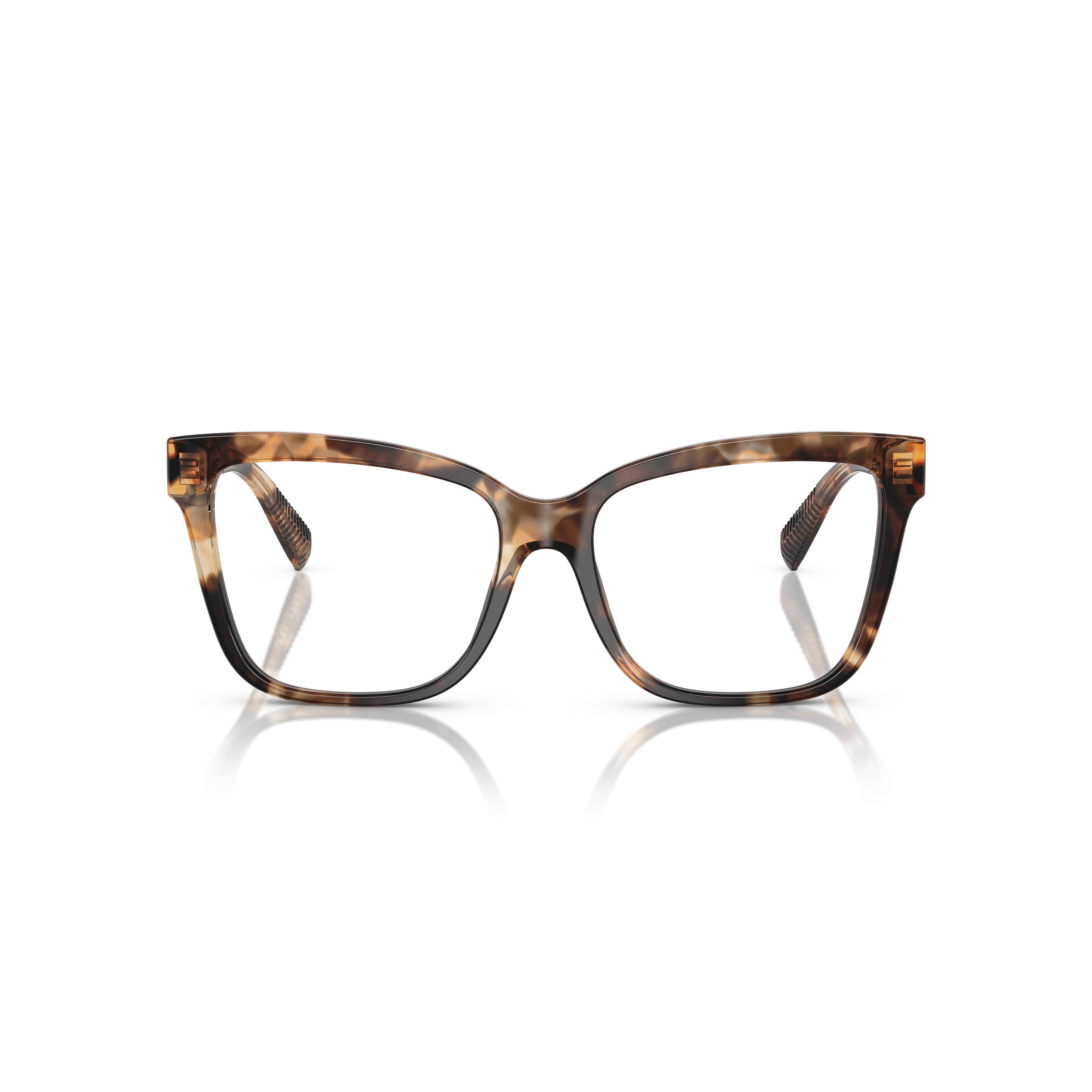 0tf2260 Classic Tortoiseshell Square Frame Eyeglasses
