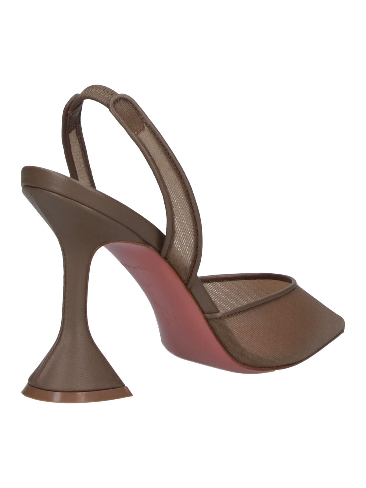 Taupe Holli Pointed-Toe Slingback Pumps