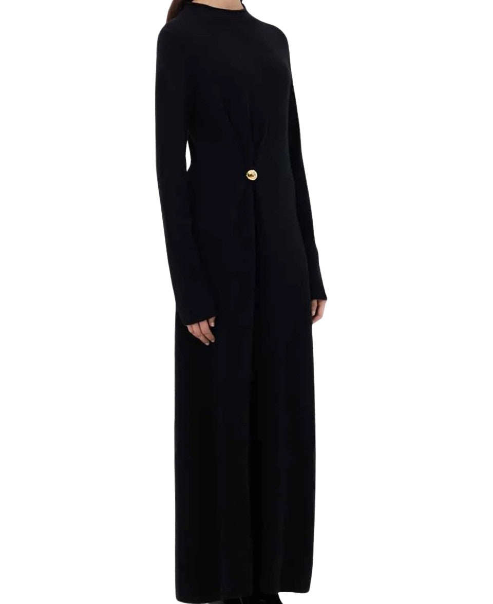 Lucero Draped Knit Dress