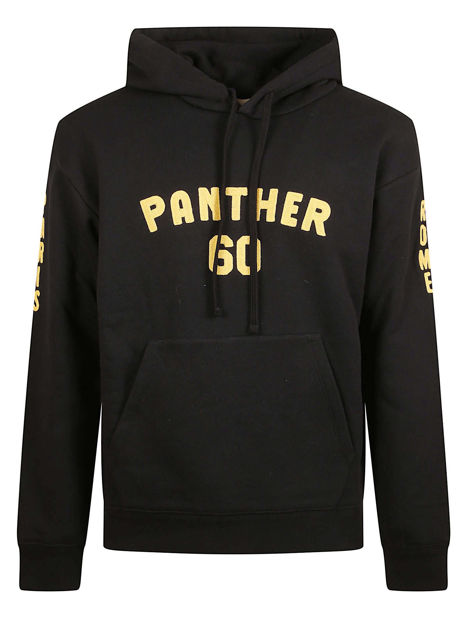 Panther 60 Embroidered Black Hoodie Sweatshirt