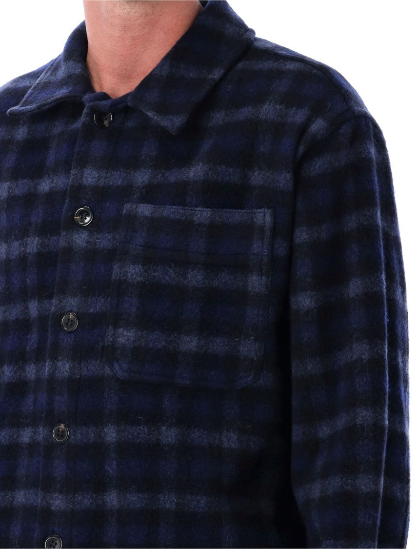 Stanley Checked Wool Overshirt