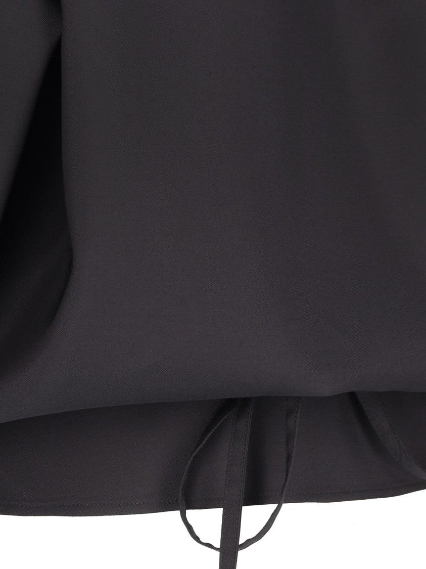 Drawstring Shirt – Black