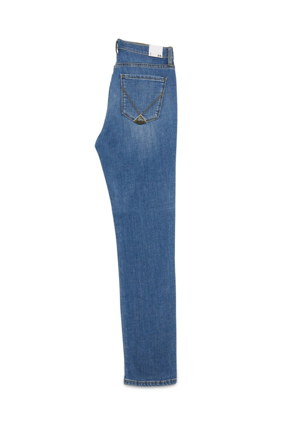 Mid-Rise Light Wash Denim Jeans