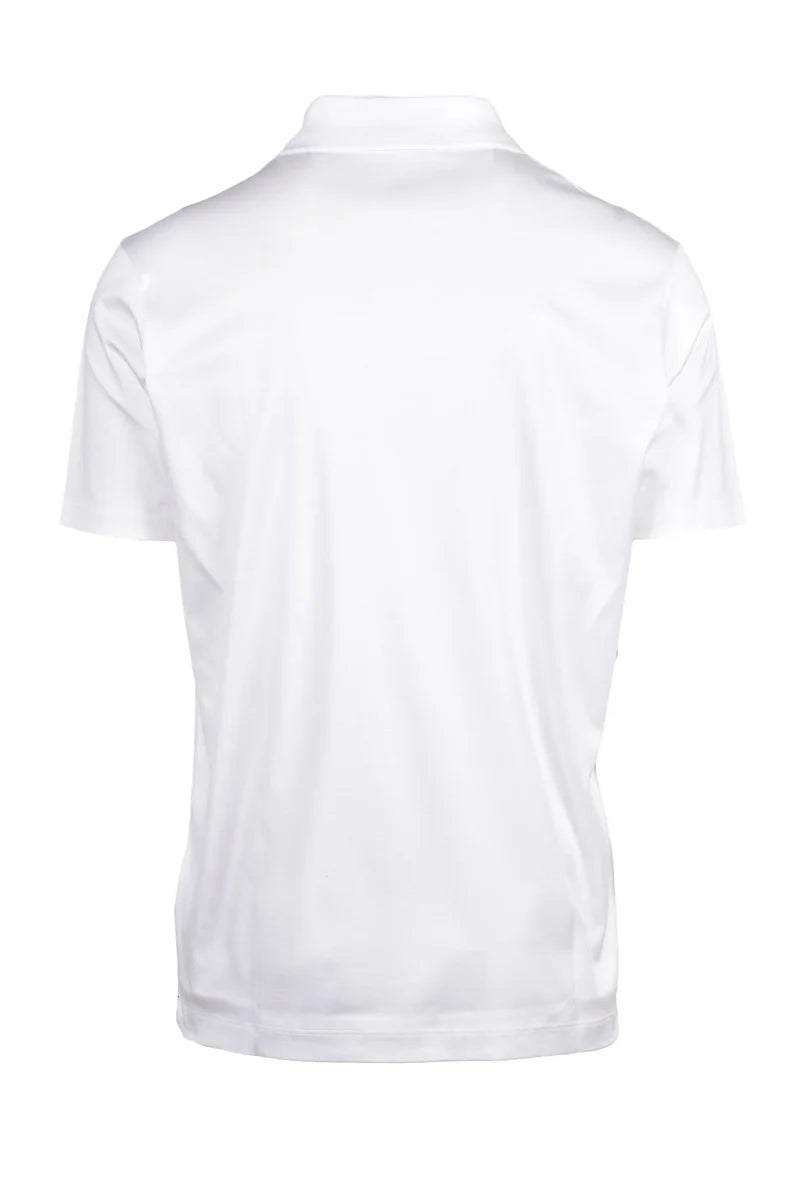 Cotton Polo - White