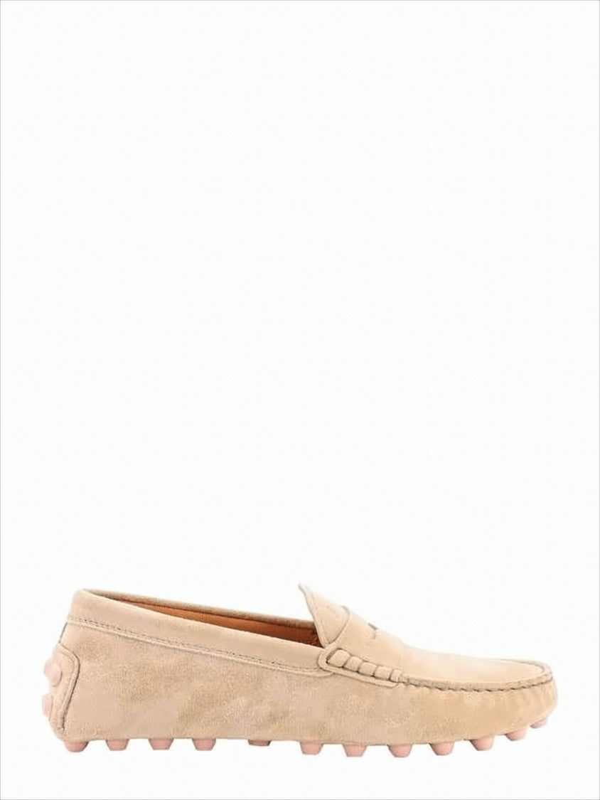 Penny Strap Loafers with Rubber Pebble Detailing