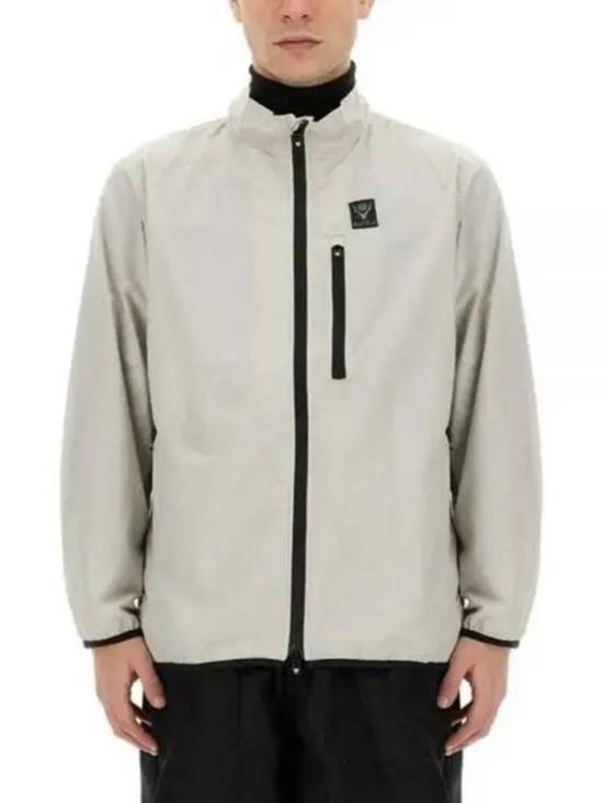 Minimalist Lightweight Jacket with High Collar