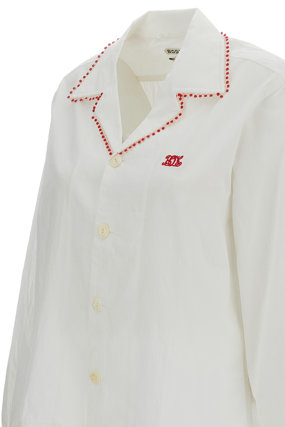 White Redbud Long Sleeve Shirt