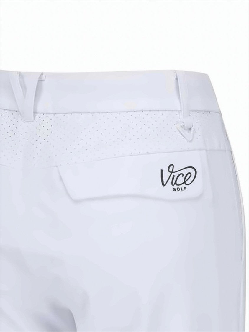 Straight Pants with Design
