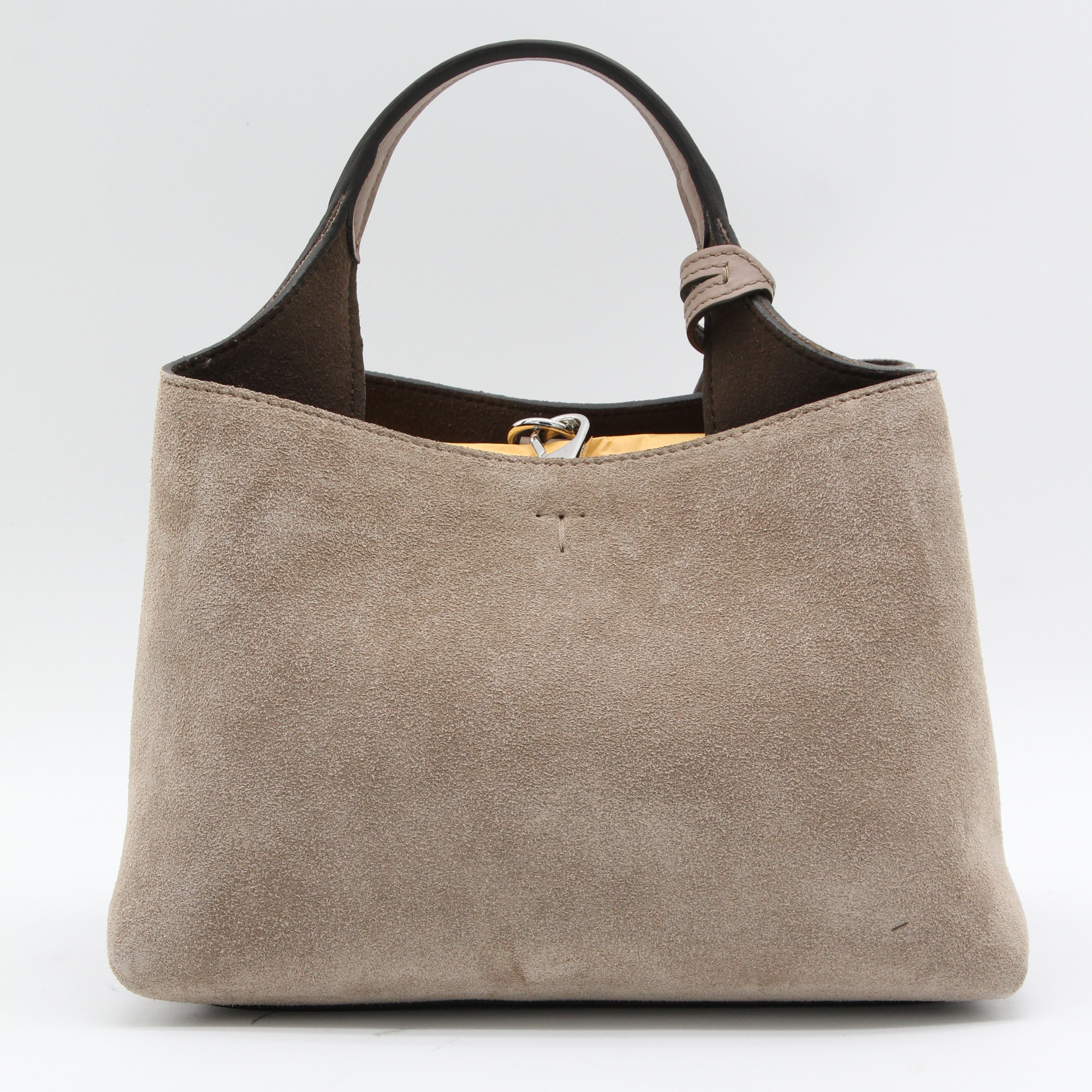 Mocha Suede Tote