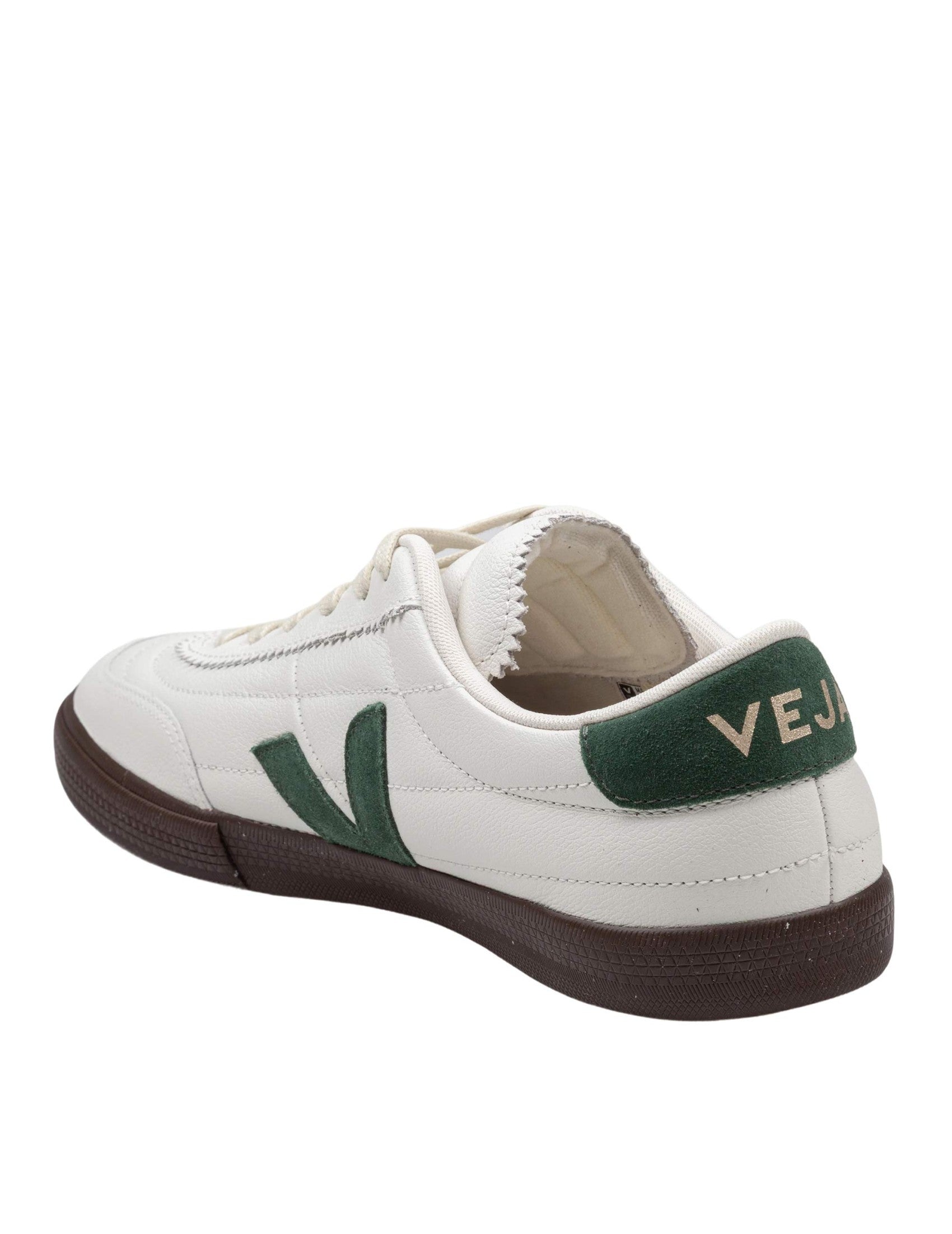 Panenka Leather Sneakers With Sustainable Accent And Low-Top Design