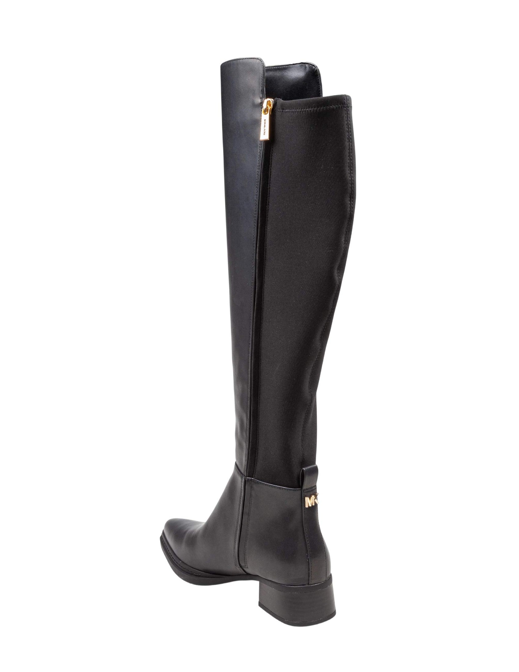 Lex Leather Boot In Black