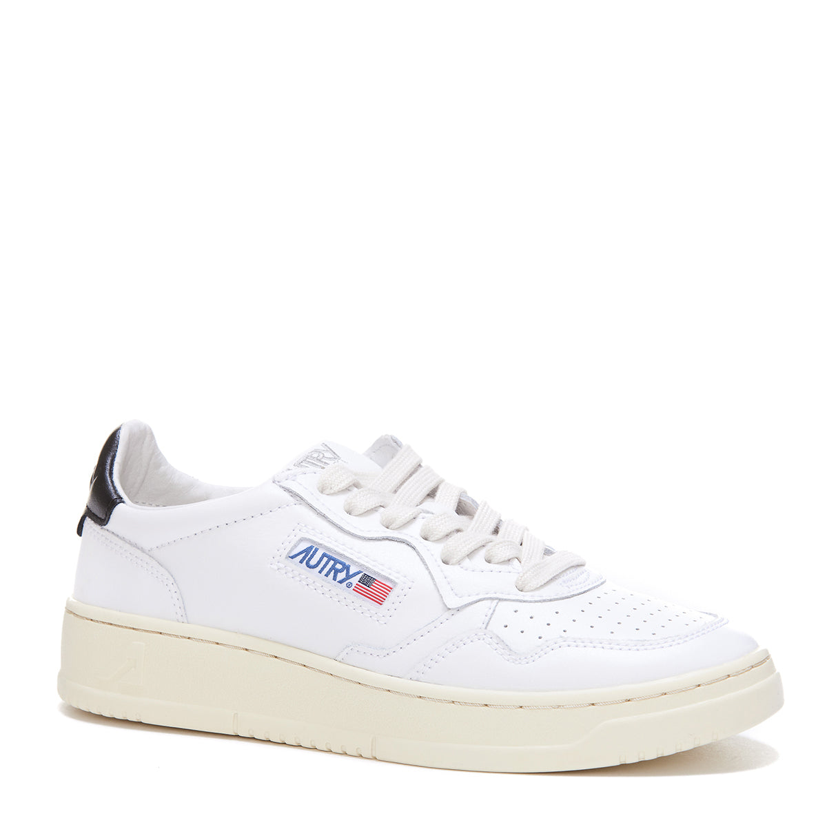 Leather Low-Top Sneakers