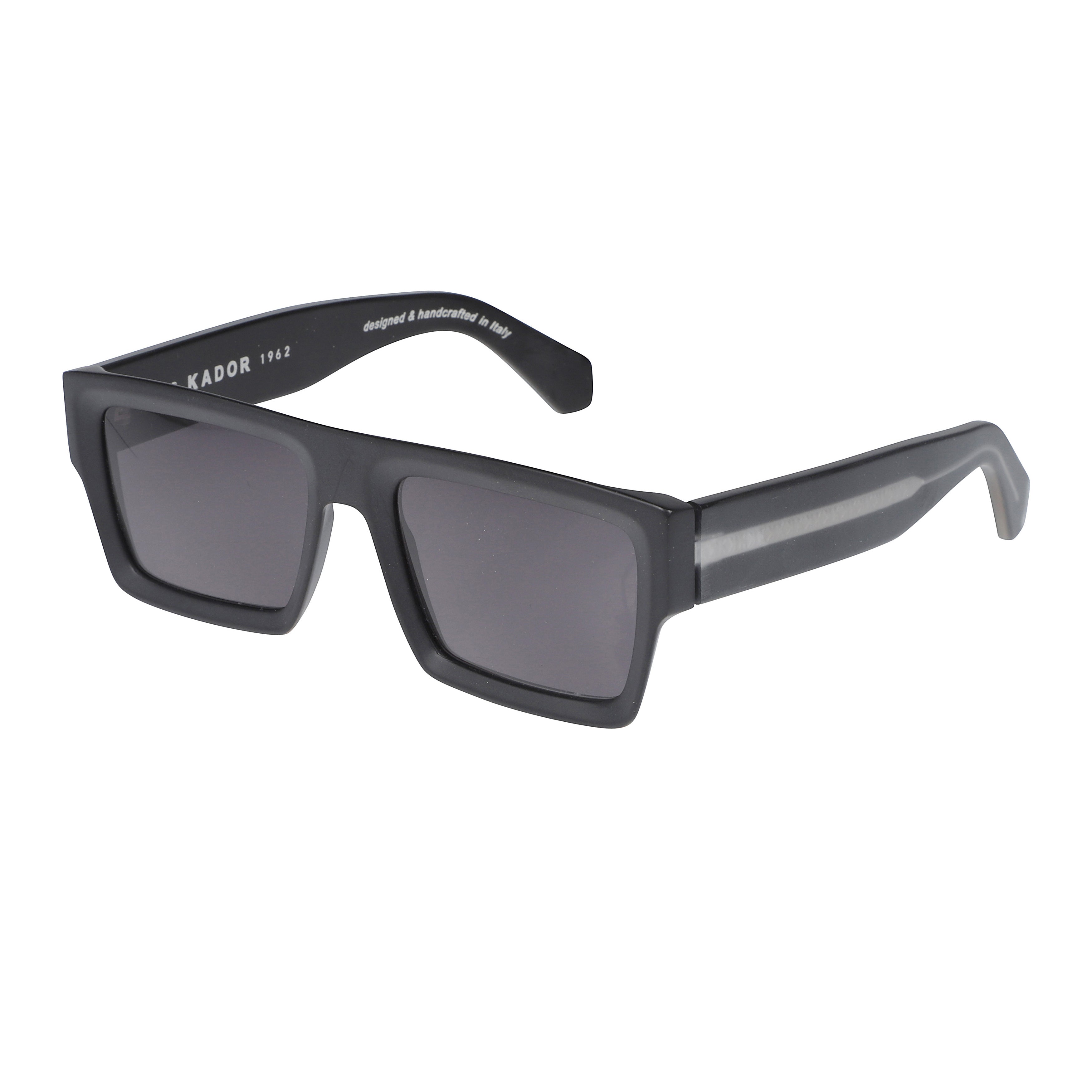 Bandit 2 Rectangular Frame Sunglasses with Translucent Arms