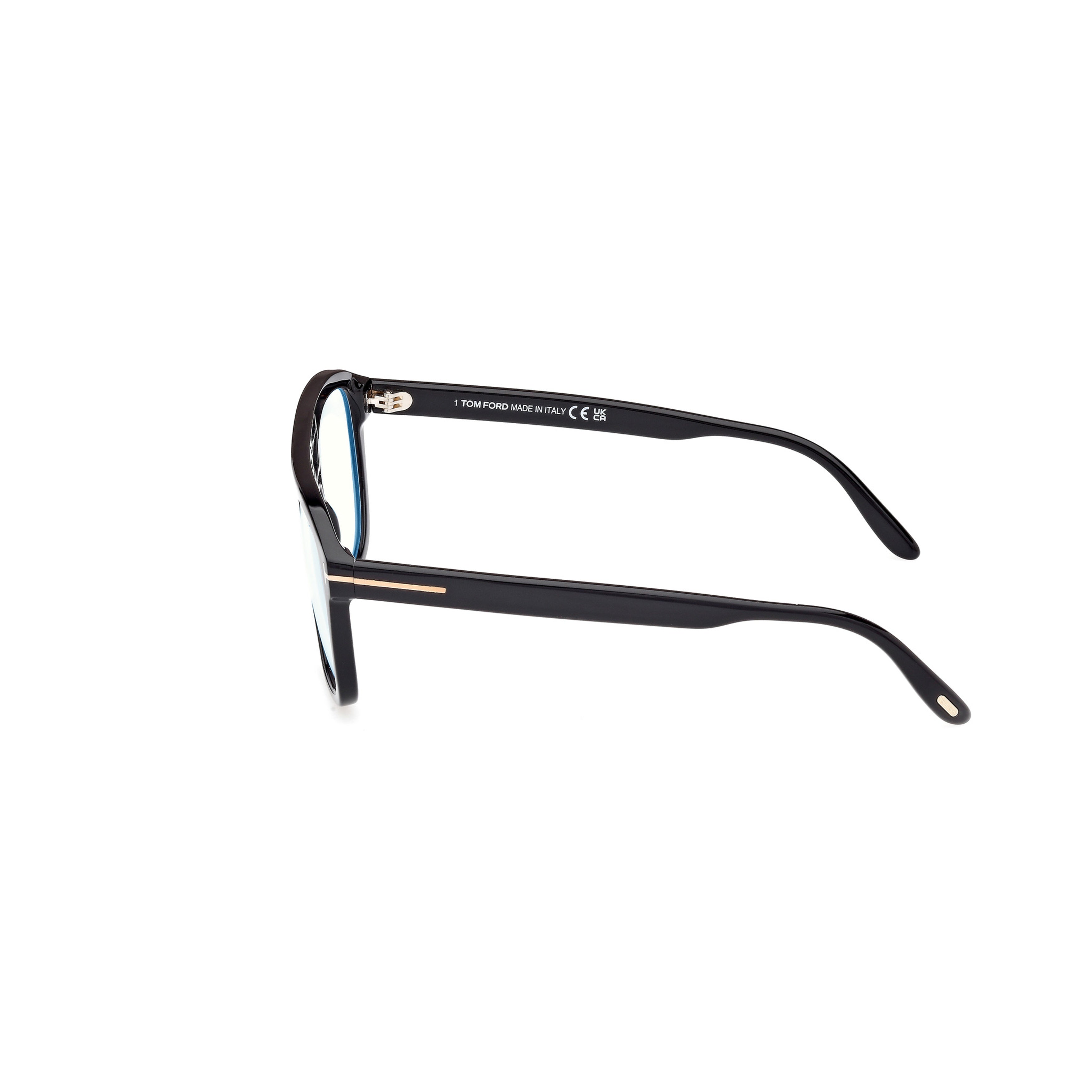 Ft6024-B Bold Rectangular Frame Eyeglasses
