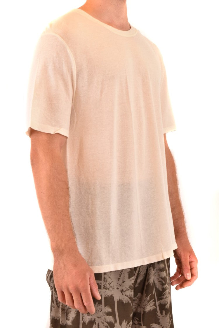 Minimalist Green Short-Sleeved Crew Neck T-Shirt