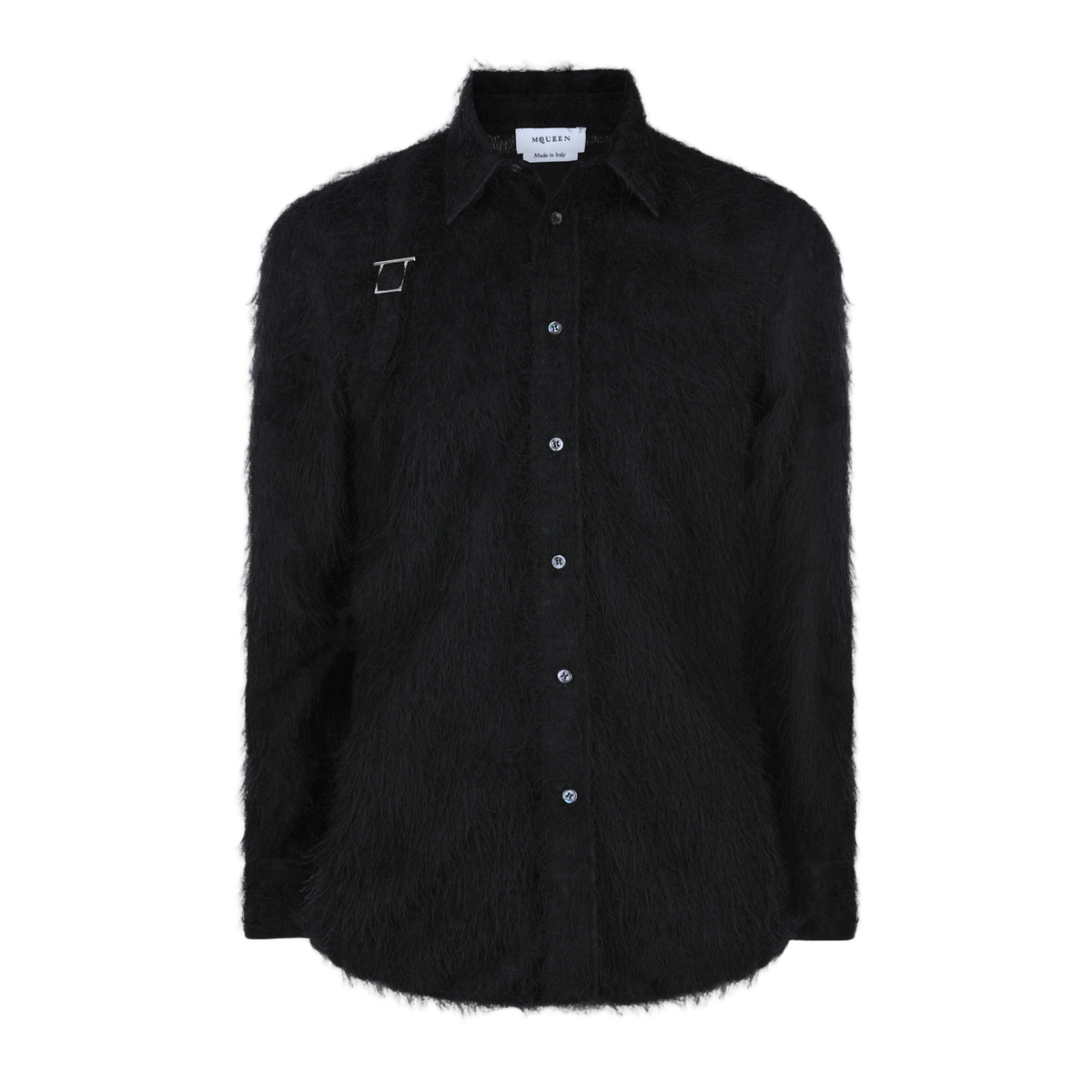 Textured Button-Down Shirt