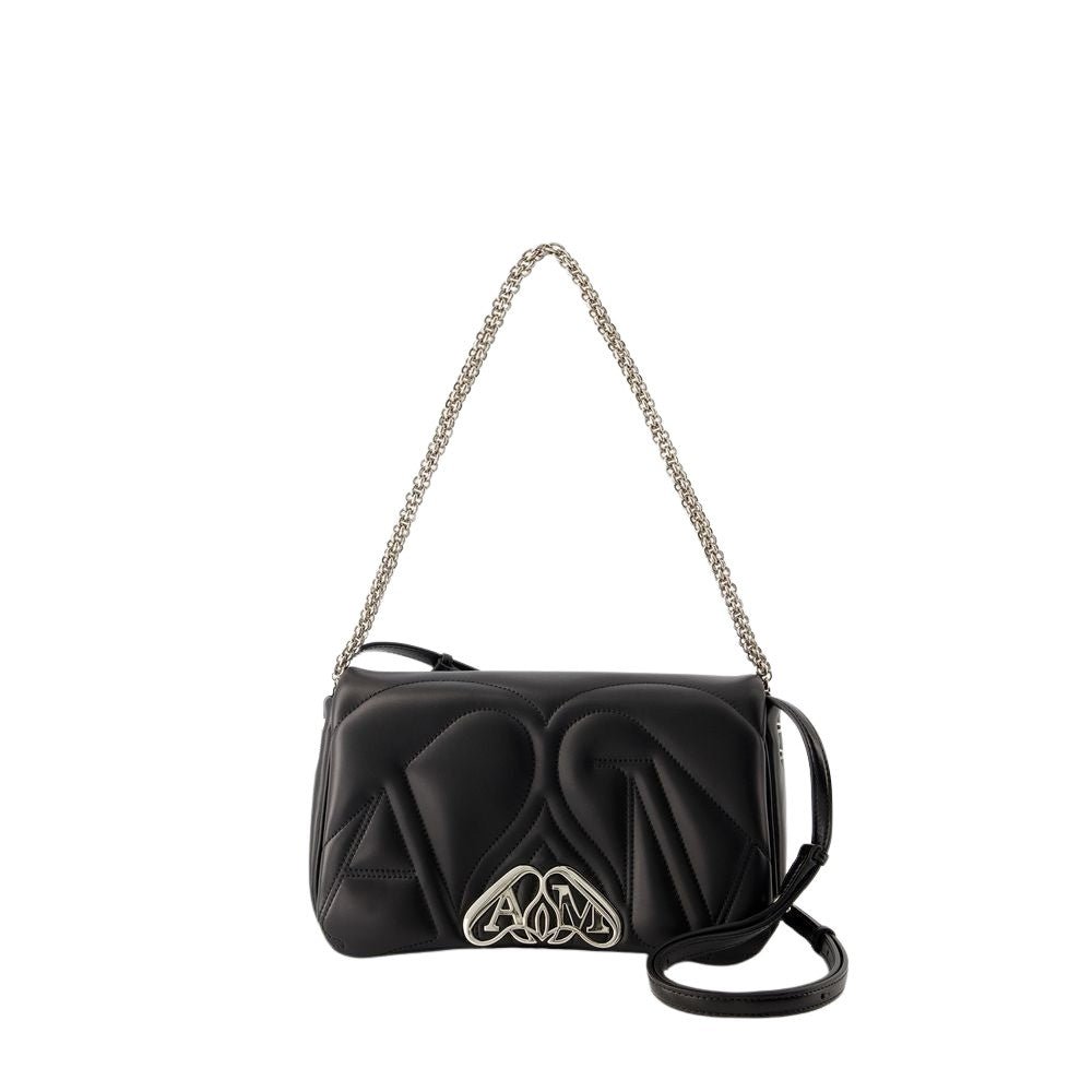 The Seal Small Bag - Leather - Black