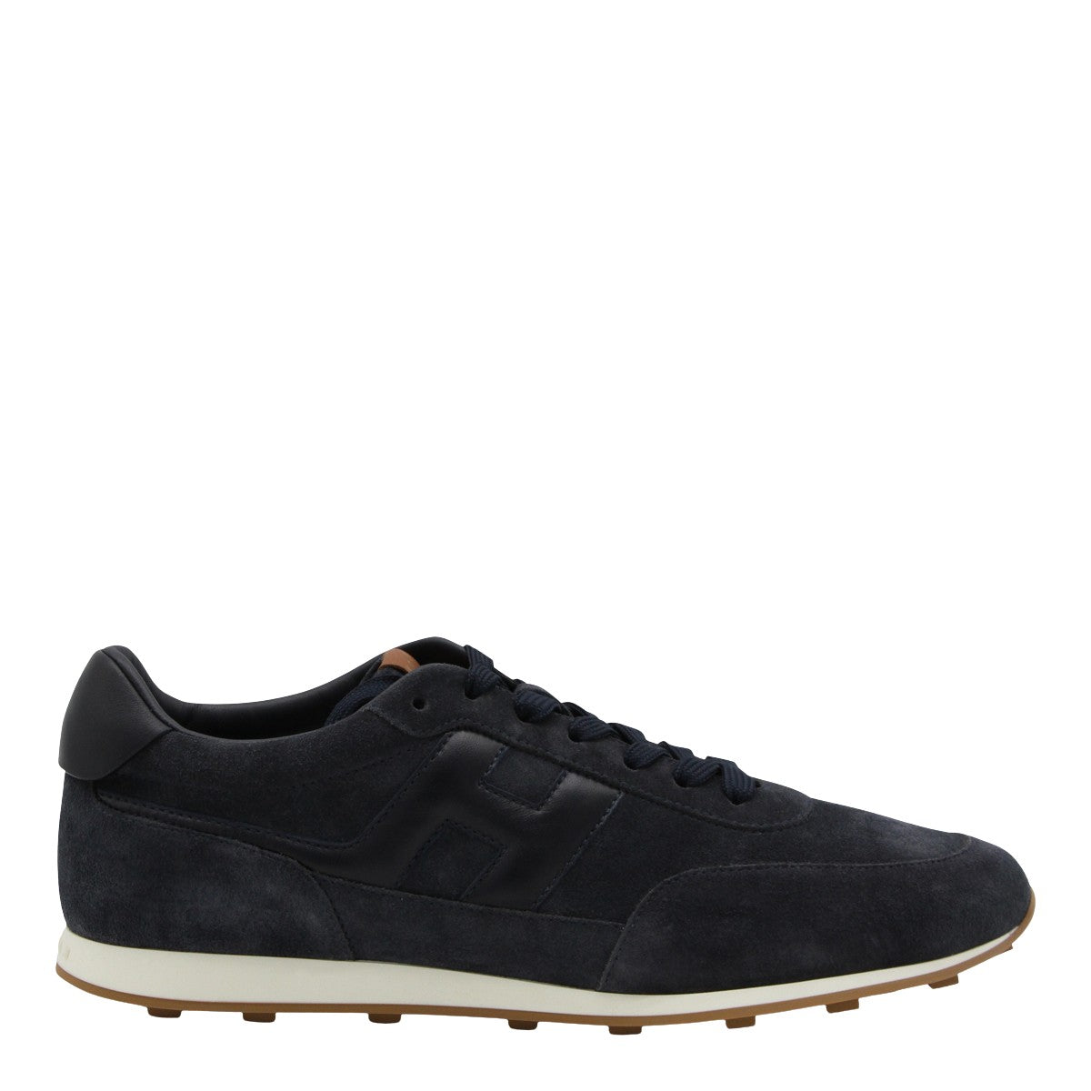 Low-Profile Navy Suede Sneakers