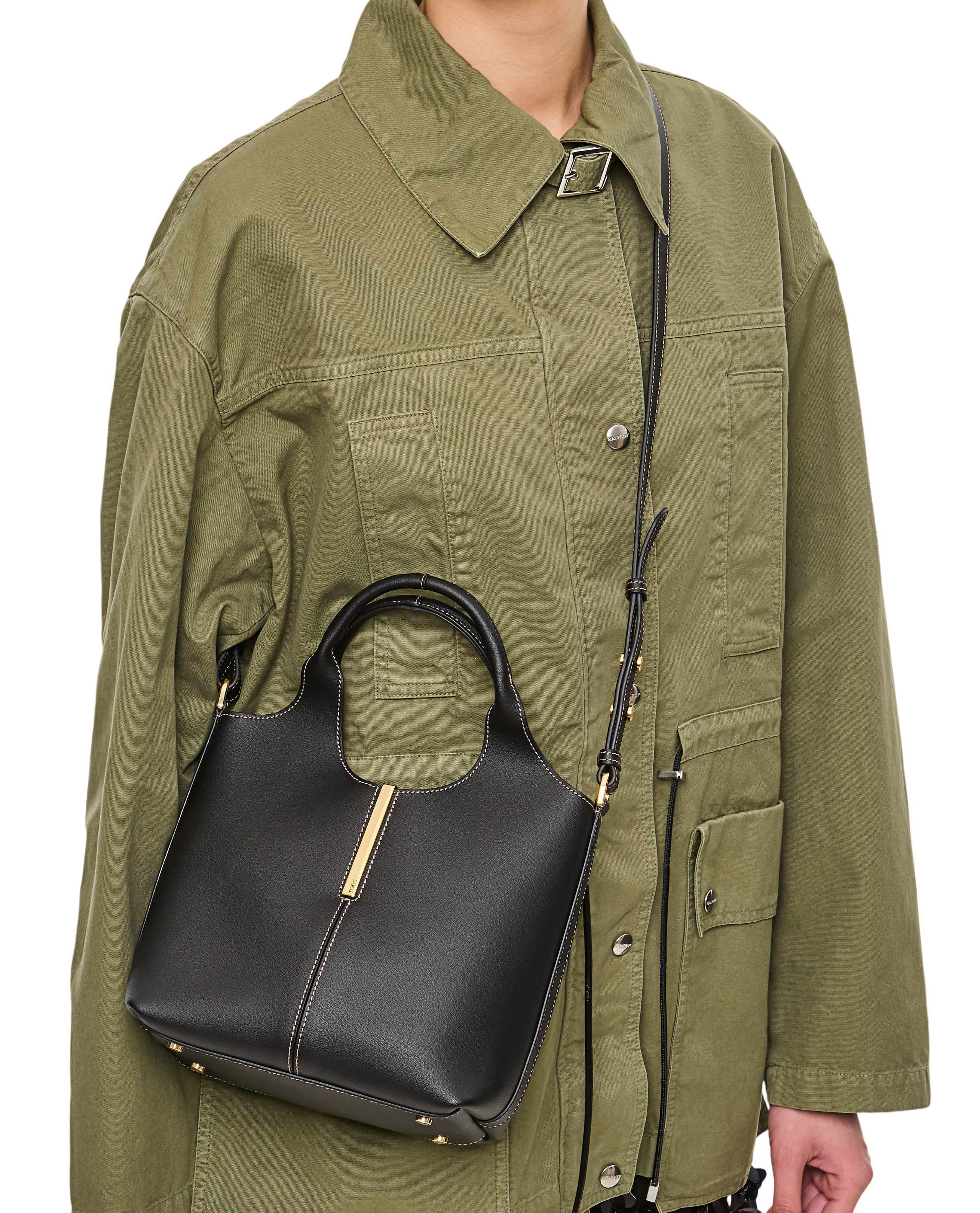 Mini Leather Top Handle Bag